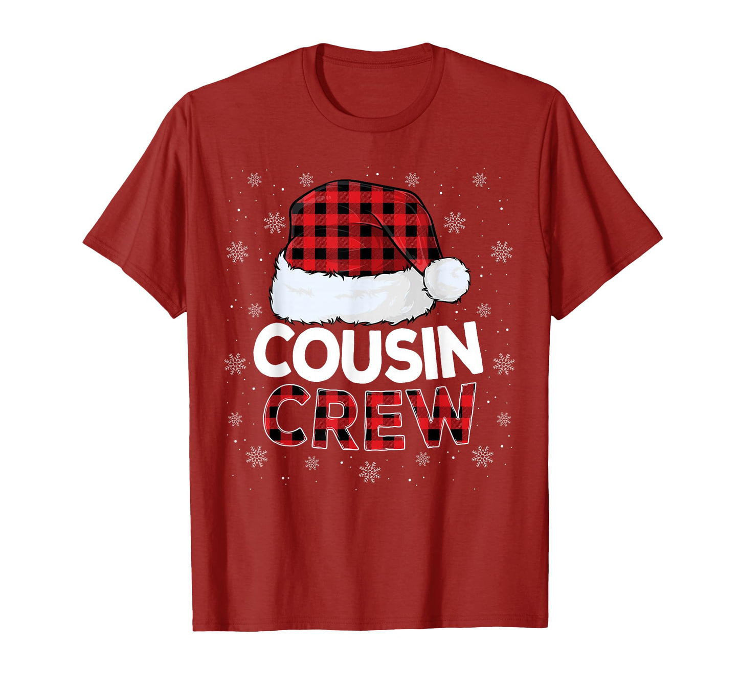 Cousin Crew Matching Family Group Christmas Pajamas T-Shirt