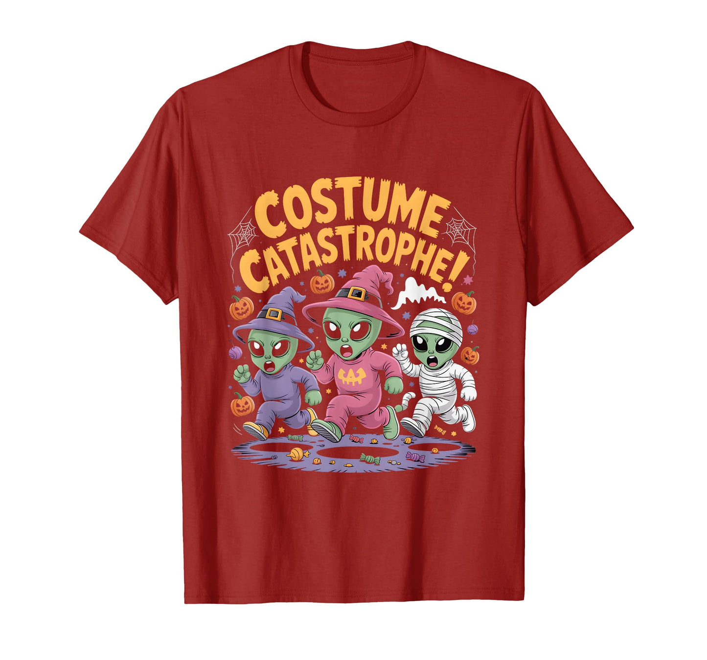 Costume Catastrophe Alien Trick-or-Treaters T-Shirt