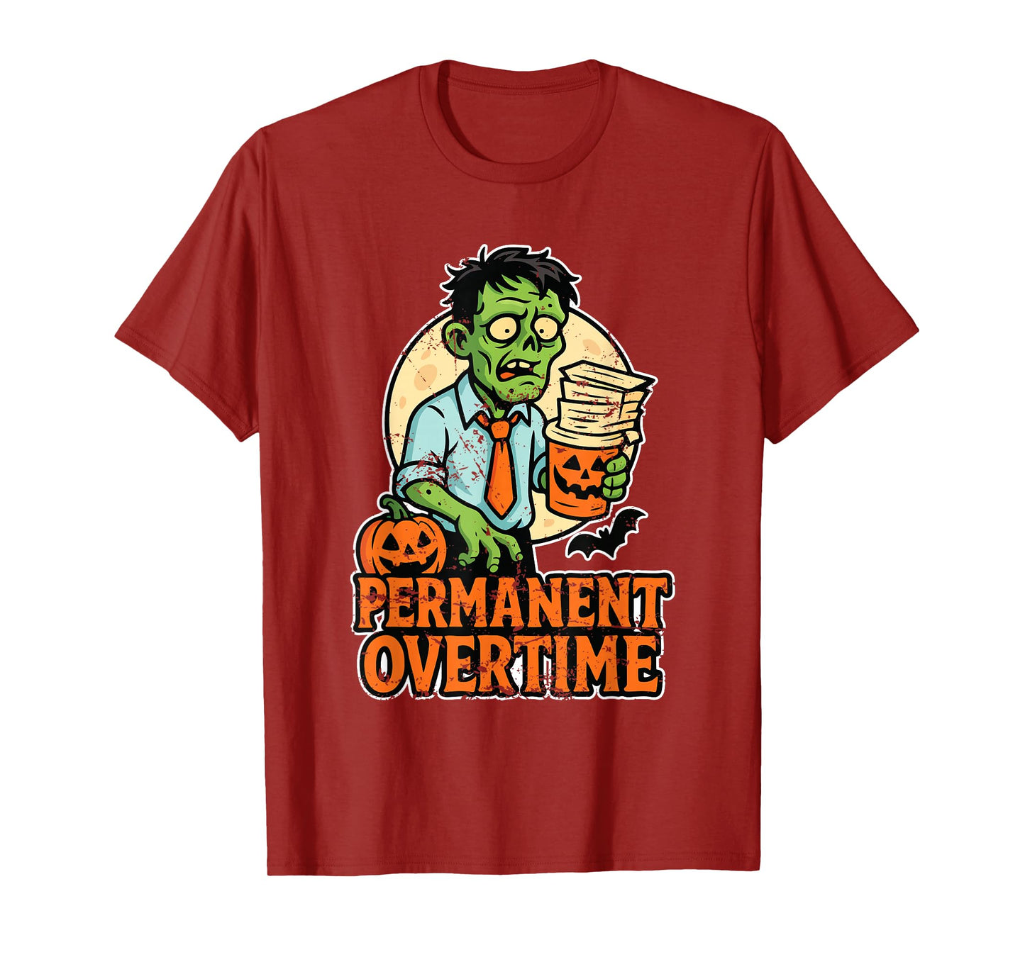 Permanent Overtime Zombie T-Shirt