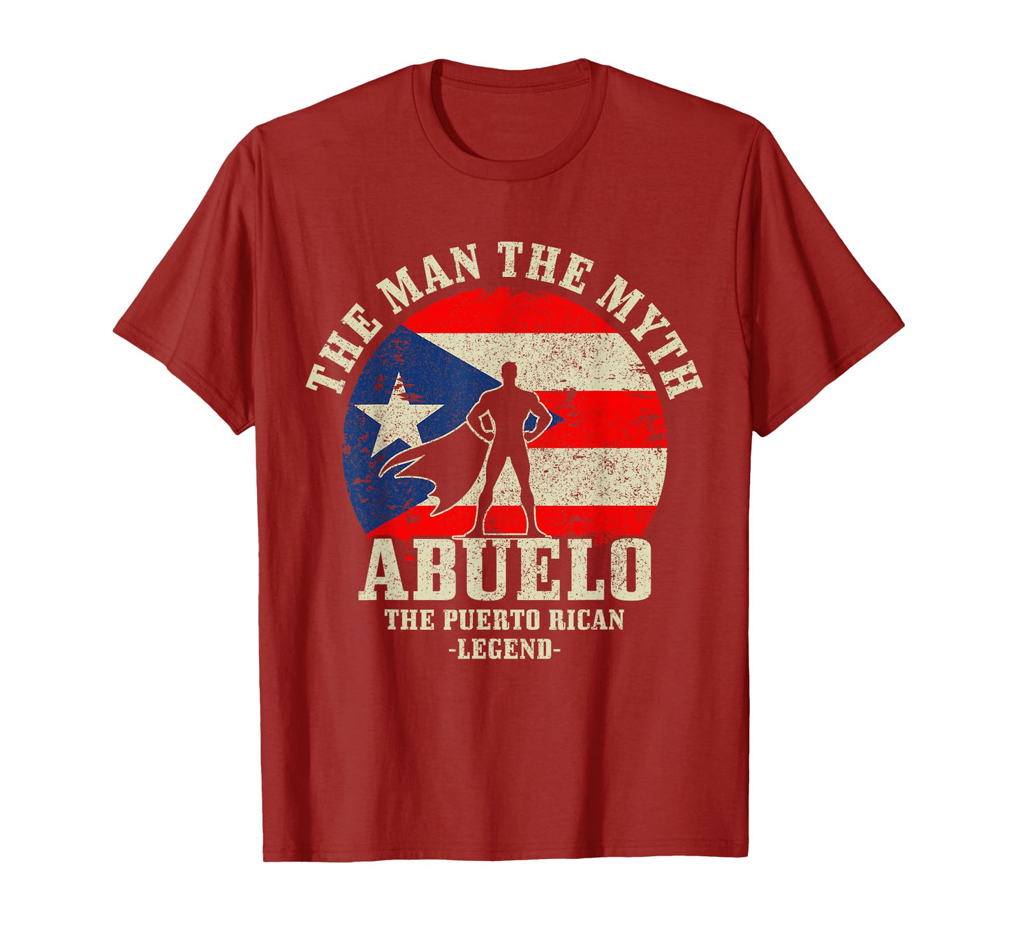 Puerto Rican Abuelo Puerto Rico Pride Boricua Father's Day T-Shirt