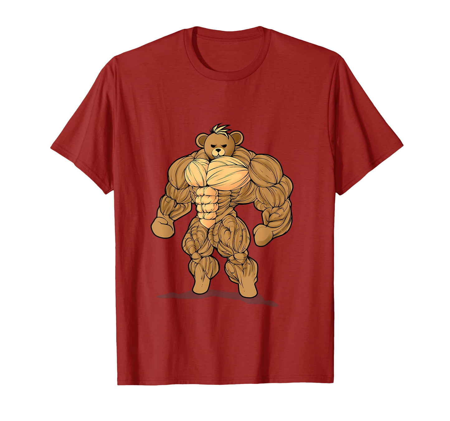 Bodybuilding Strength Sport Teddy Bear T-Shirt