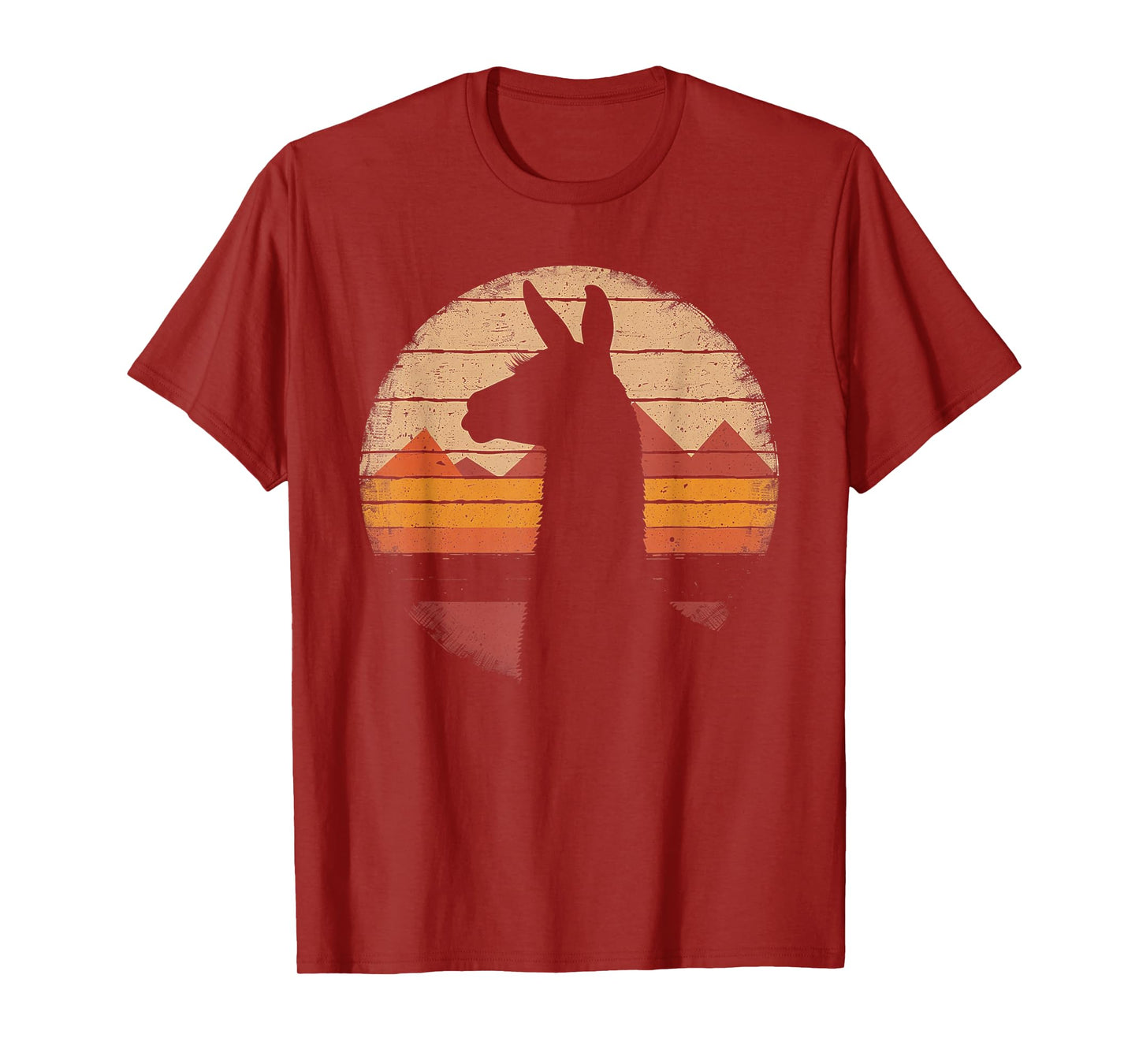 Llama Alpaca - Retro 70s 80s Graphic Vintage Men Women Kids T-Shirt