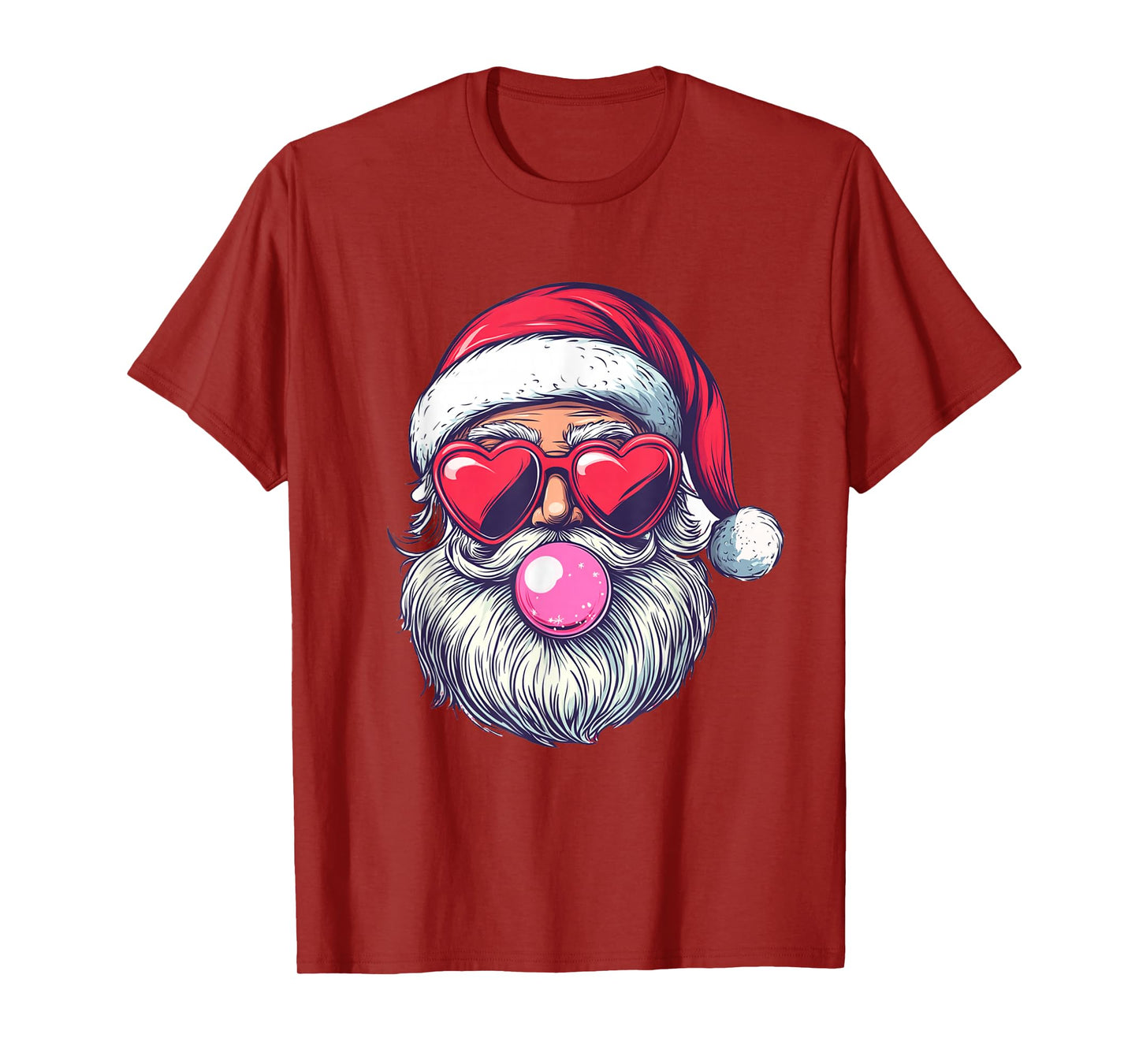 Funny Christmas Santa Bubblegum T-Shirt