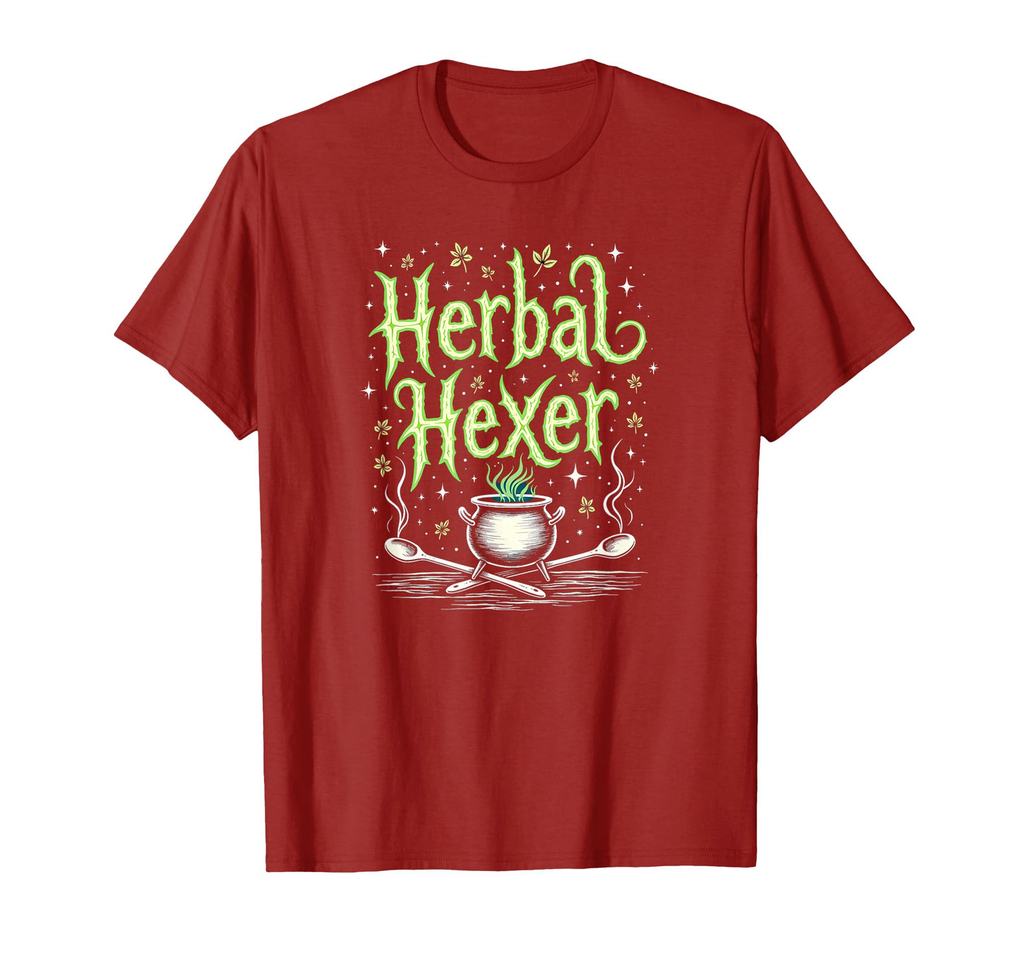 Halloween Witches & Magic: Herbal Hexer Cauldron Brew T-Shirt