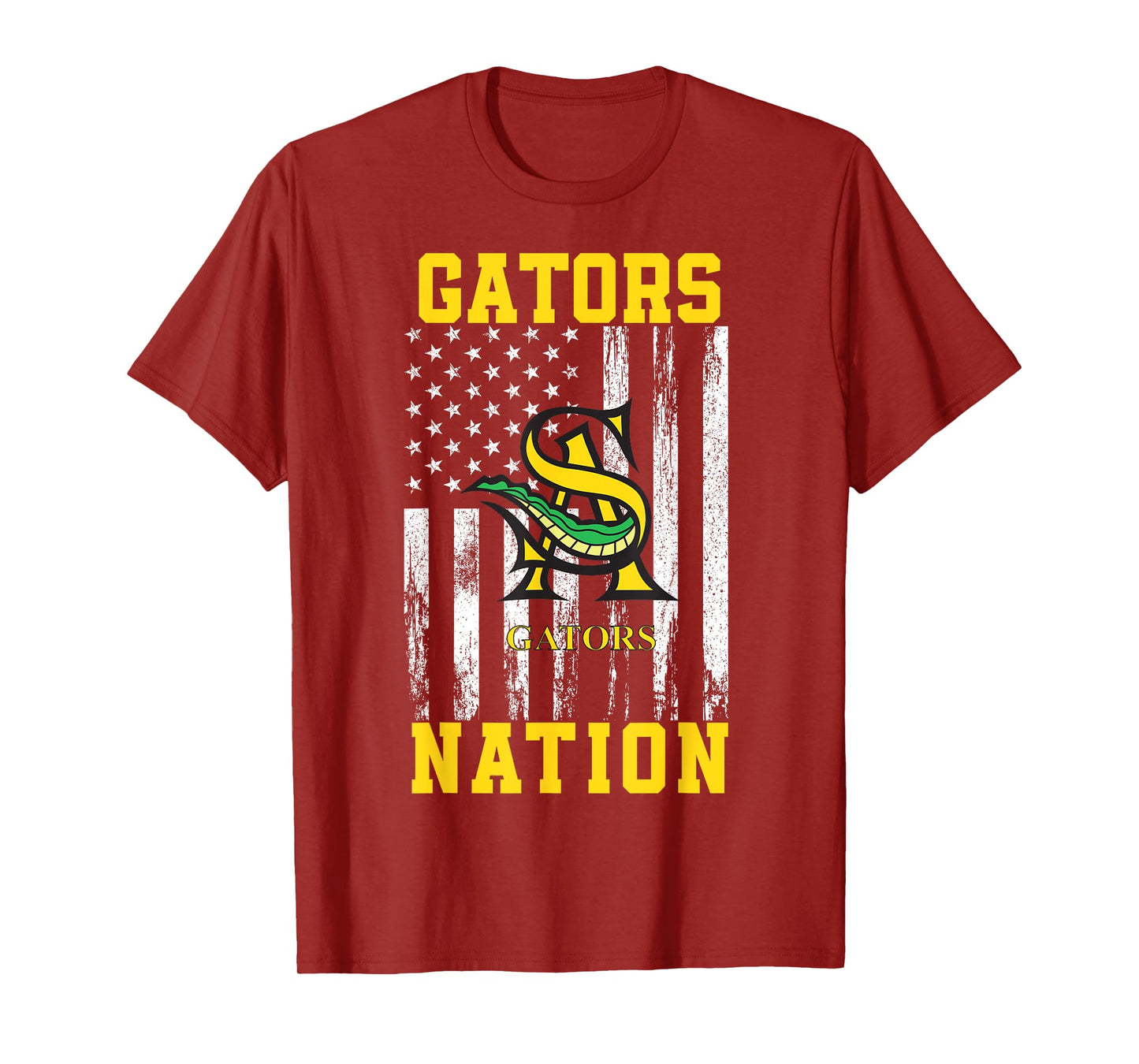 St Amant Gators Logo Nation HS T-Shirt