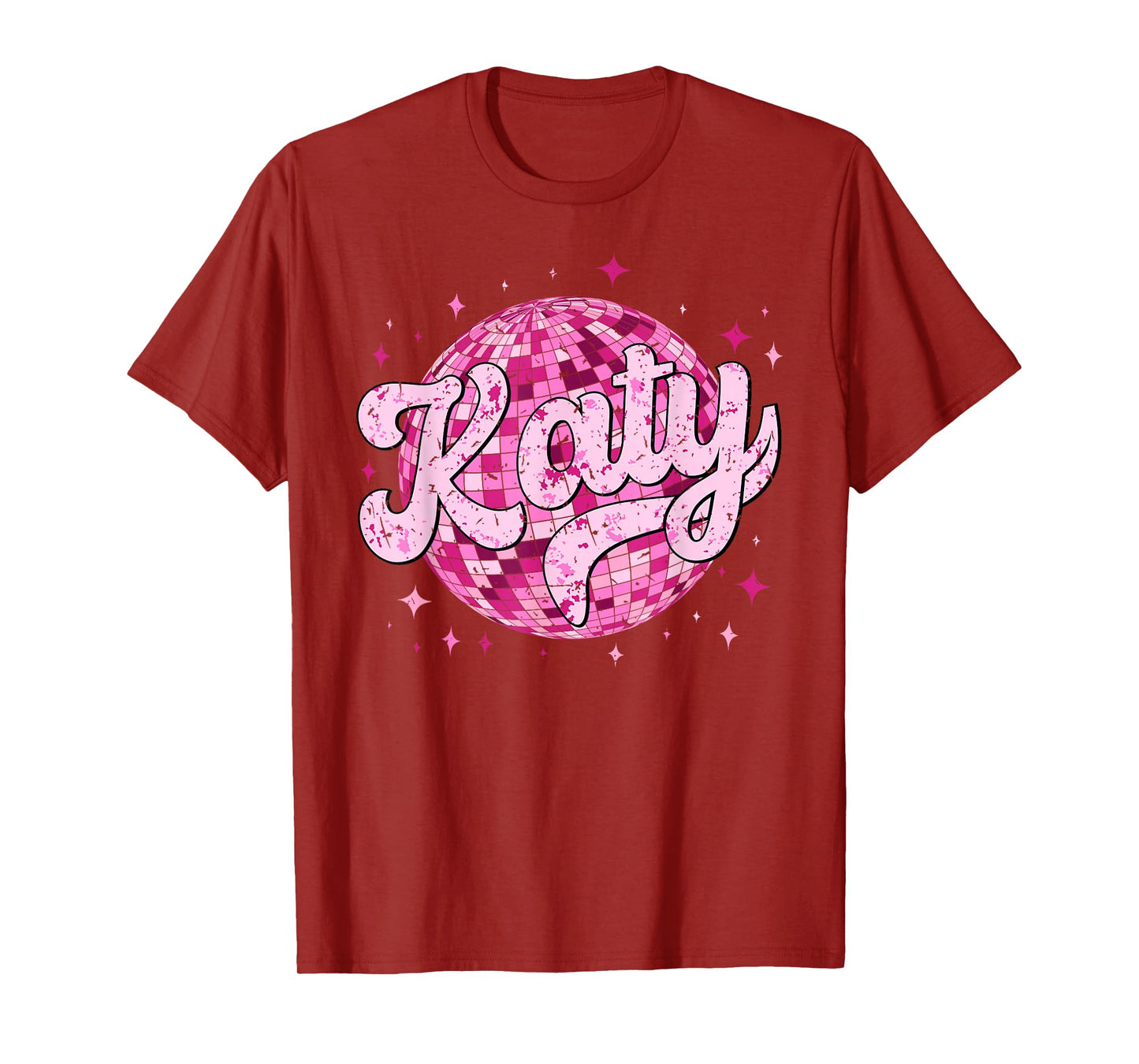 Retro Katy First Name I Love Katy Groovy 80's Vintage T-Shirt