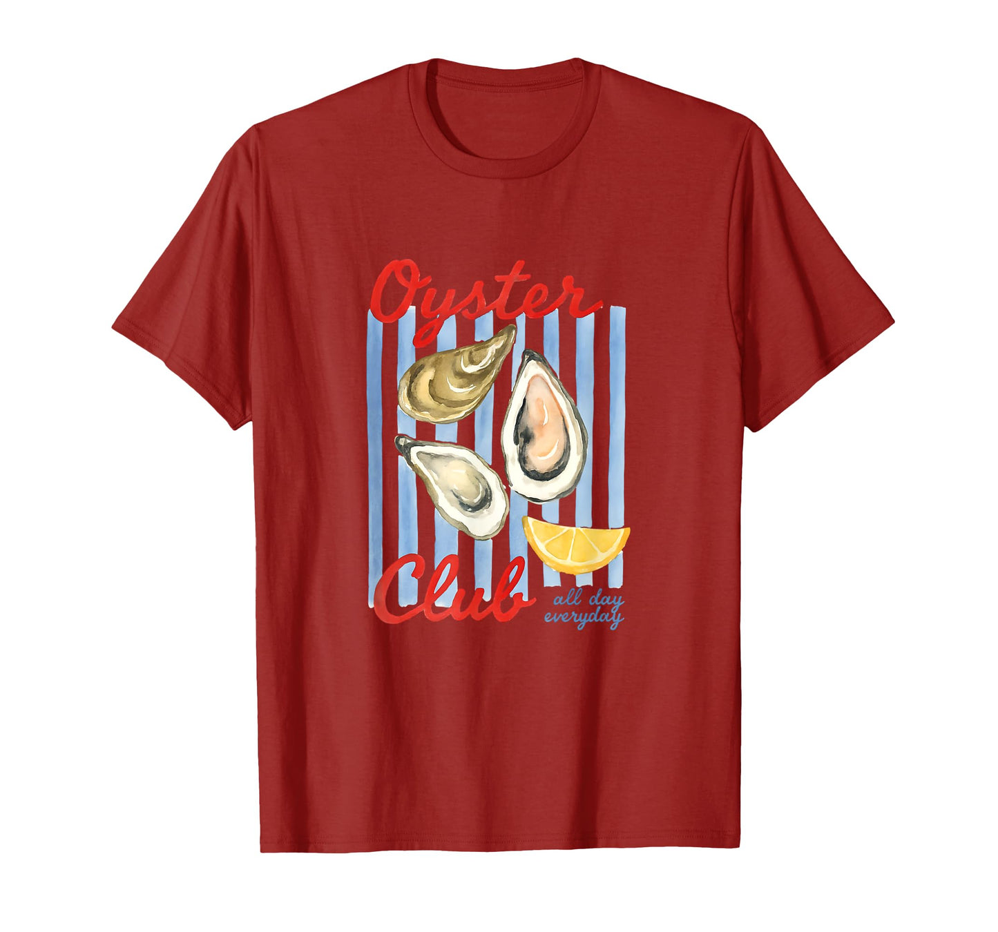 Oyster Club oyster summer vacation holiday vintage T-Shirt