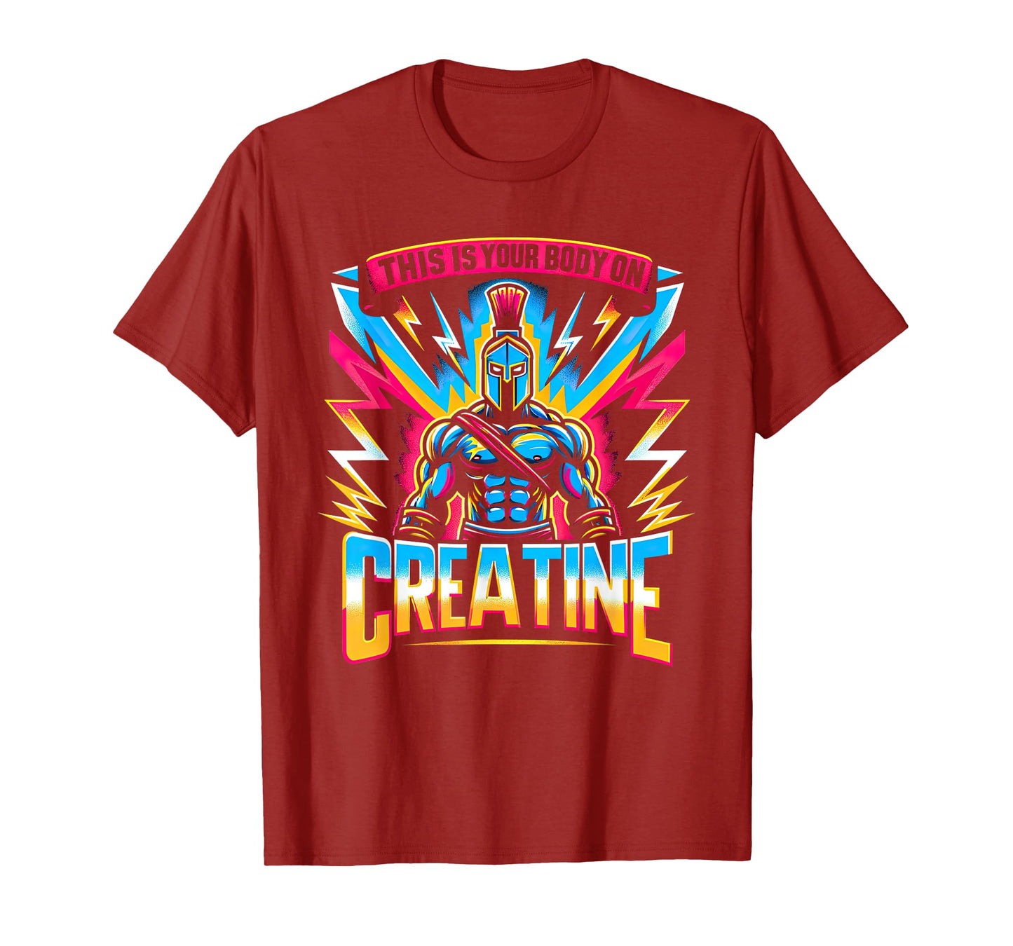 This Is Your Body On Creatine Workout Gym T-Shirt