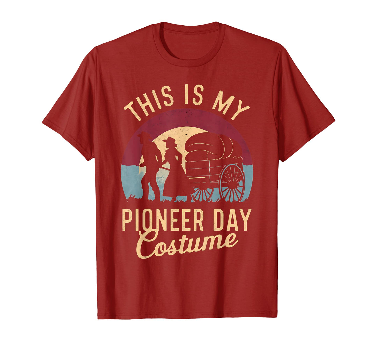 This Is My Pioneer Day Costume, Retro Mormon Pioneers T-Shirt