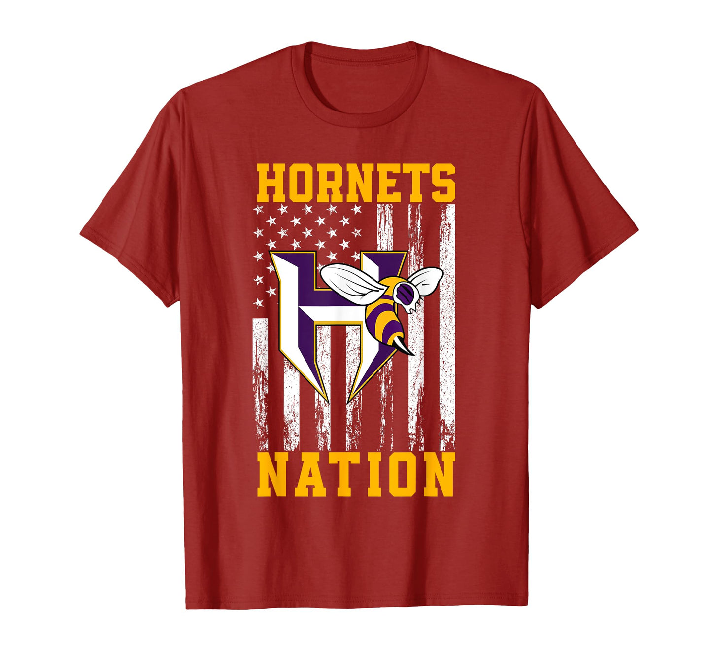 Hampton Hornets Logo Nation HS T-Shirt
