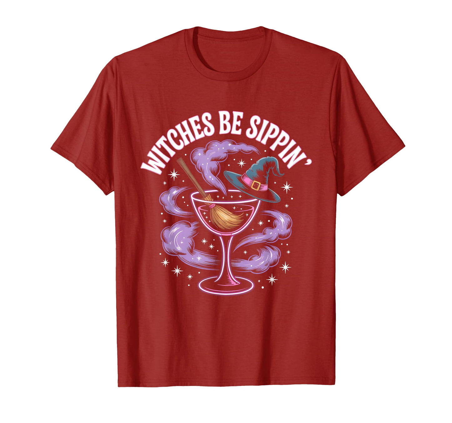 Funny Halloween Witches Sippin’ T-Shirt