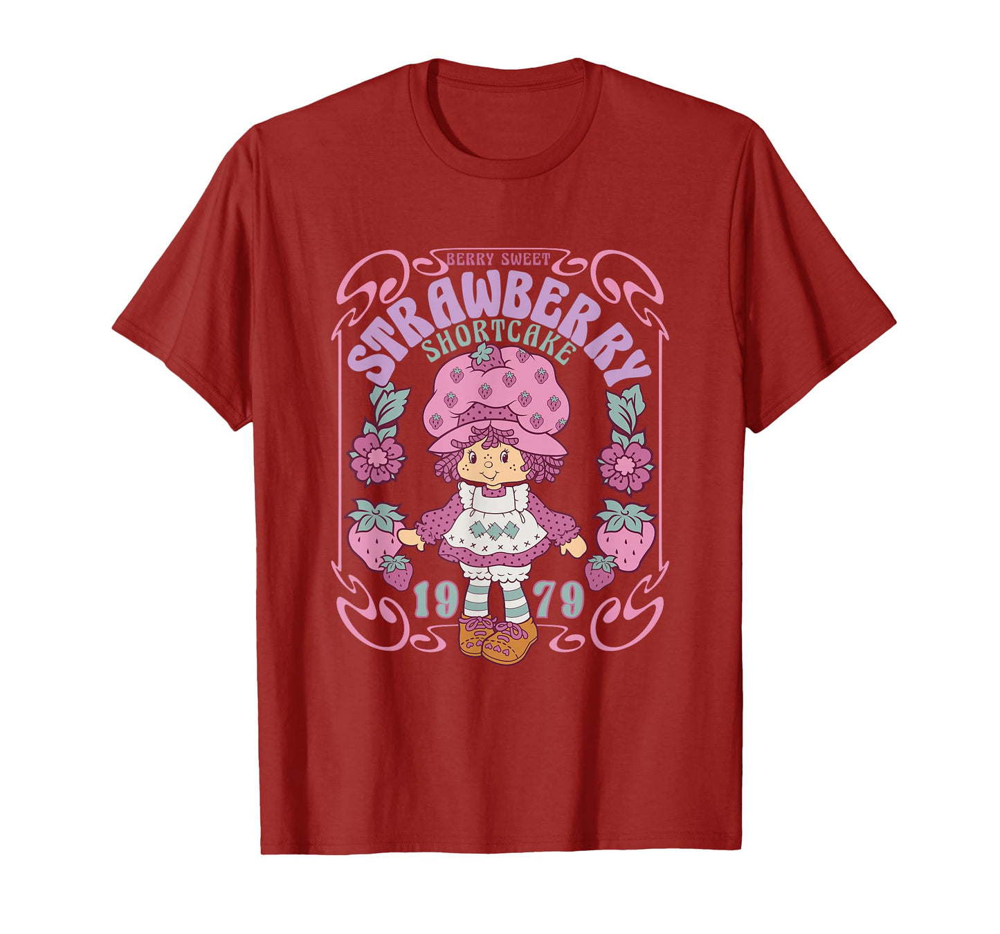 Strawberry Shortcake Berry Sweet Seventies Poster T-Shirt