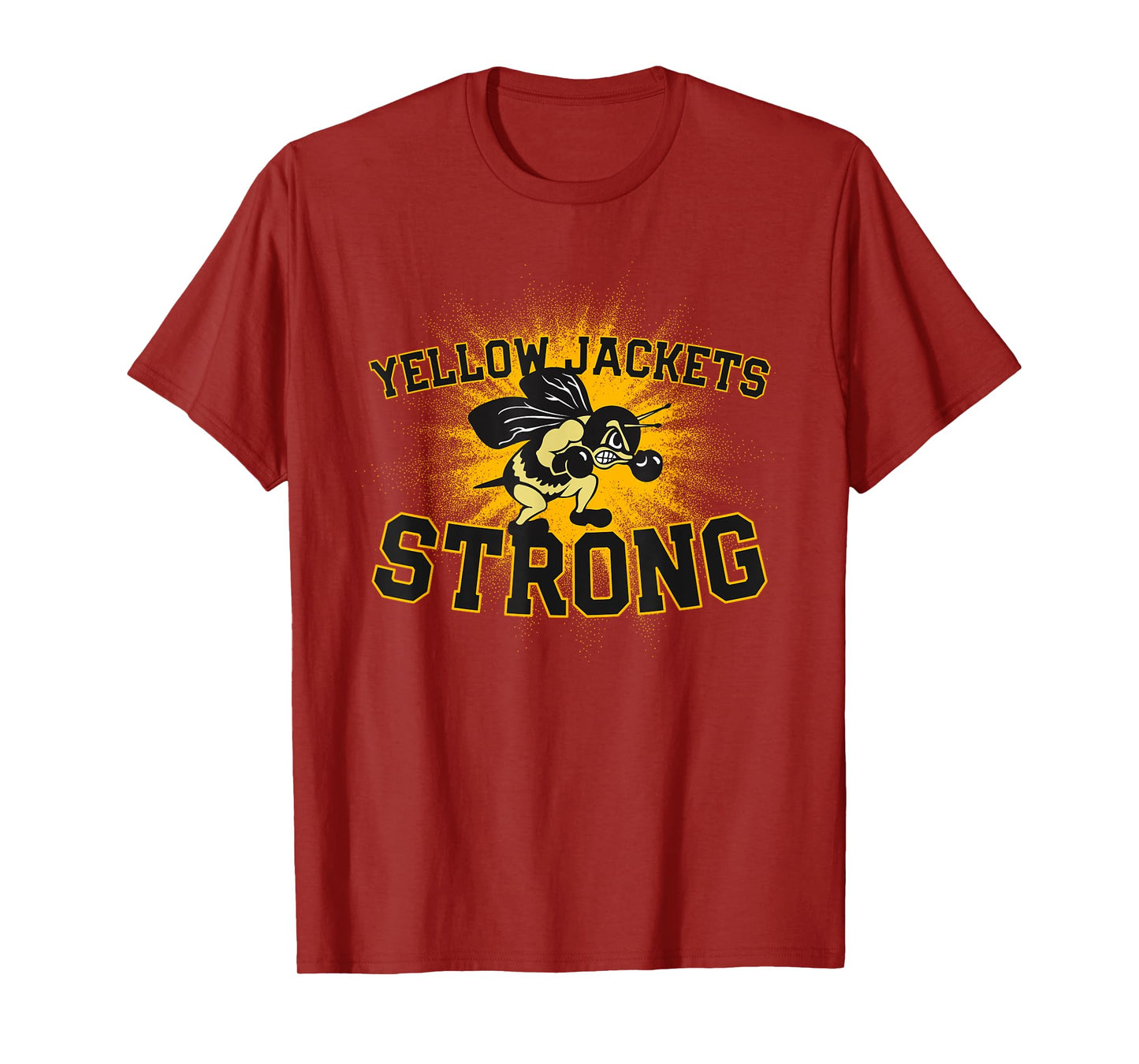 Perrysburg Yellow Jackets Logo Strong Flag HS T-Shirt