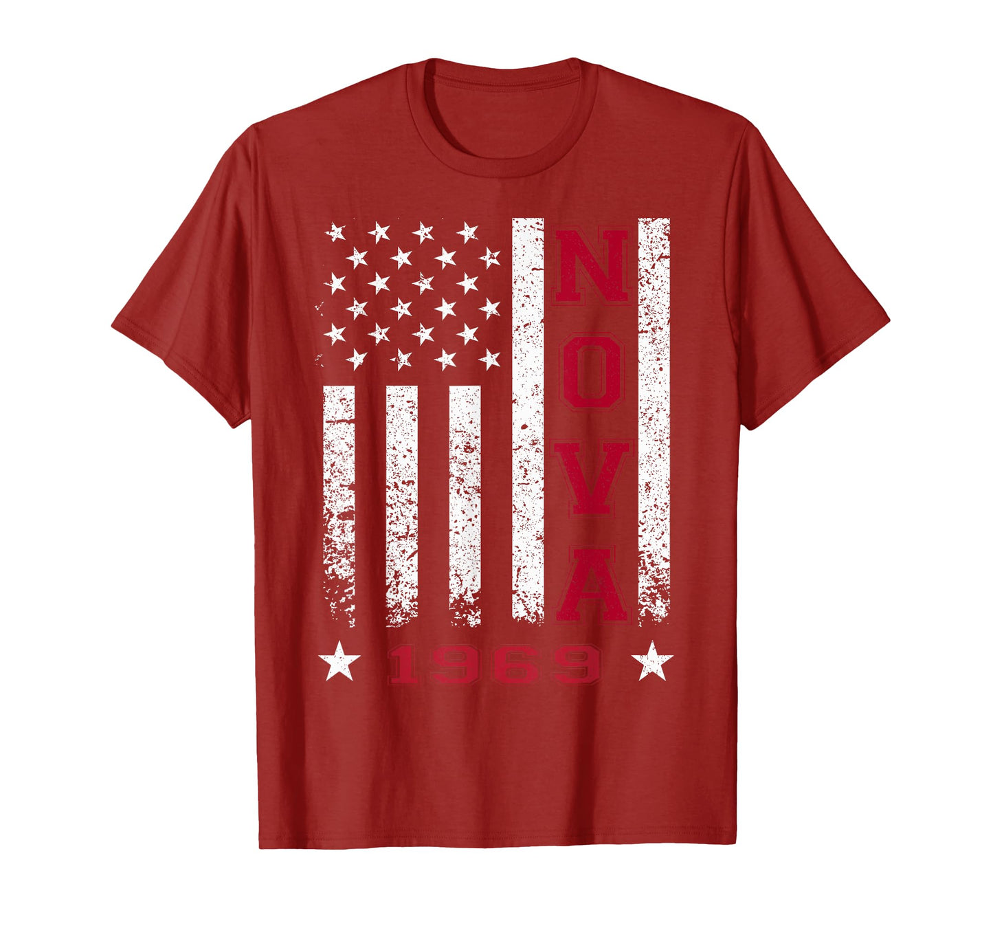 Jersey Style Nova 69 1969 Classic Old School Muscle Car T-Shirt