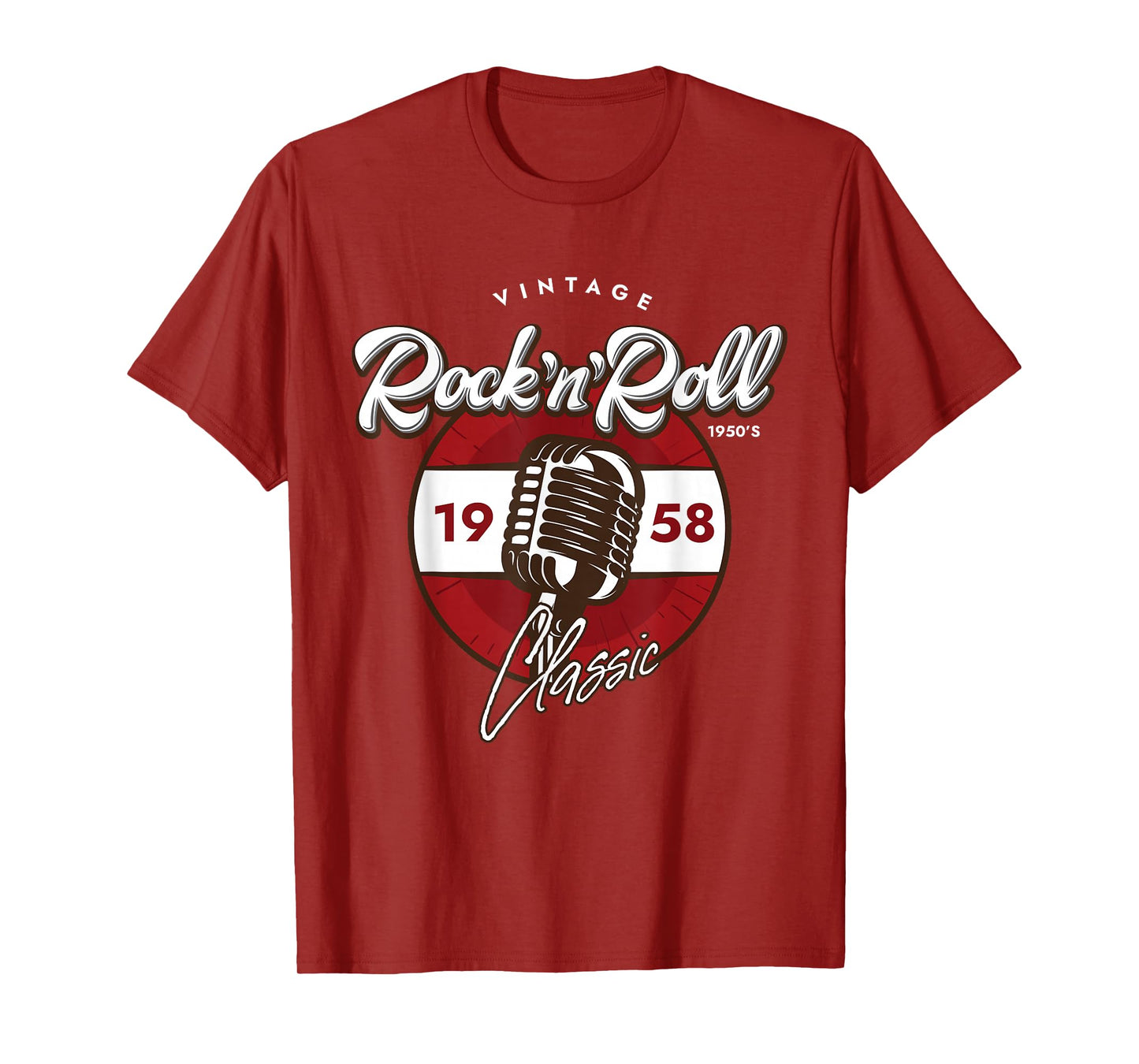 Rock And Roll Sock Hop Dance Retro 1950s Party Vintage Retro T-Shirt