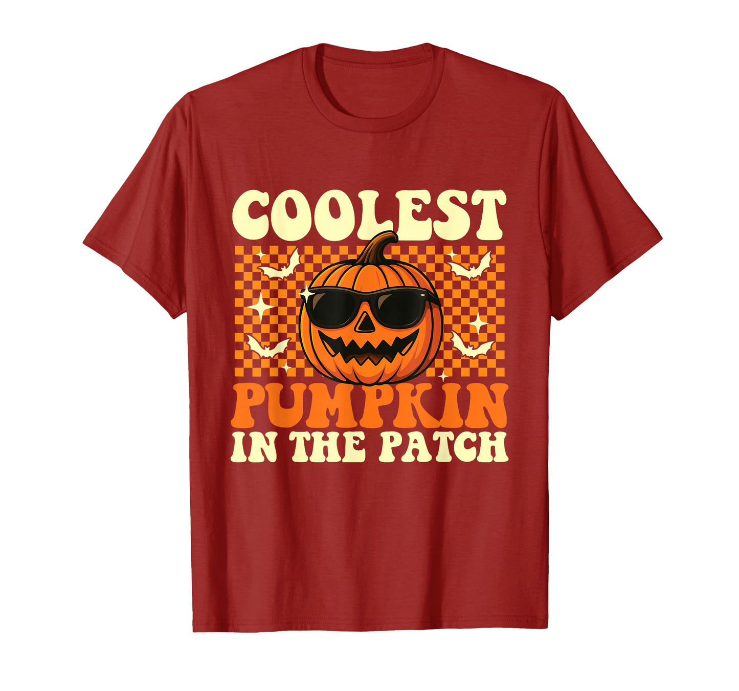 Coolest Pumpkin in The Patch - Spooky Halloween Costume T-Shirt