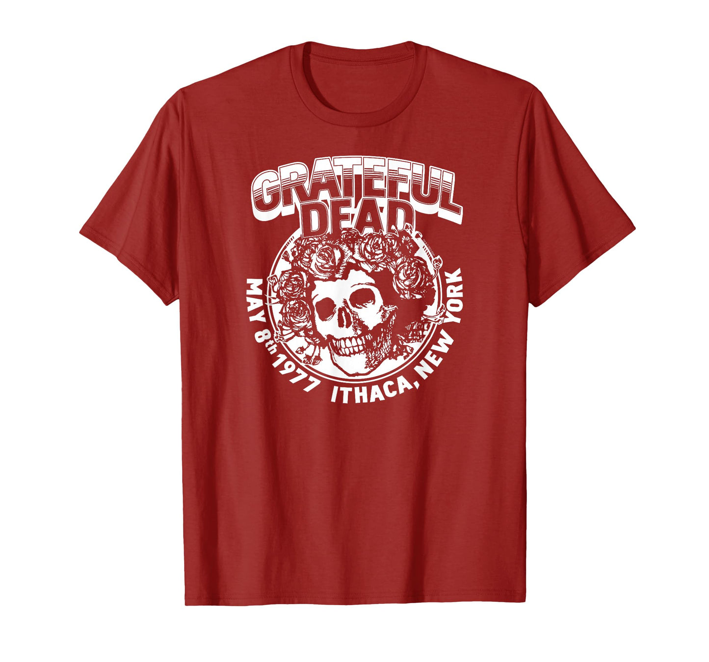 Grateful Dead Bertha Ithaca New York 1977 Vintage Tour T-Shirt