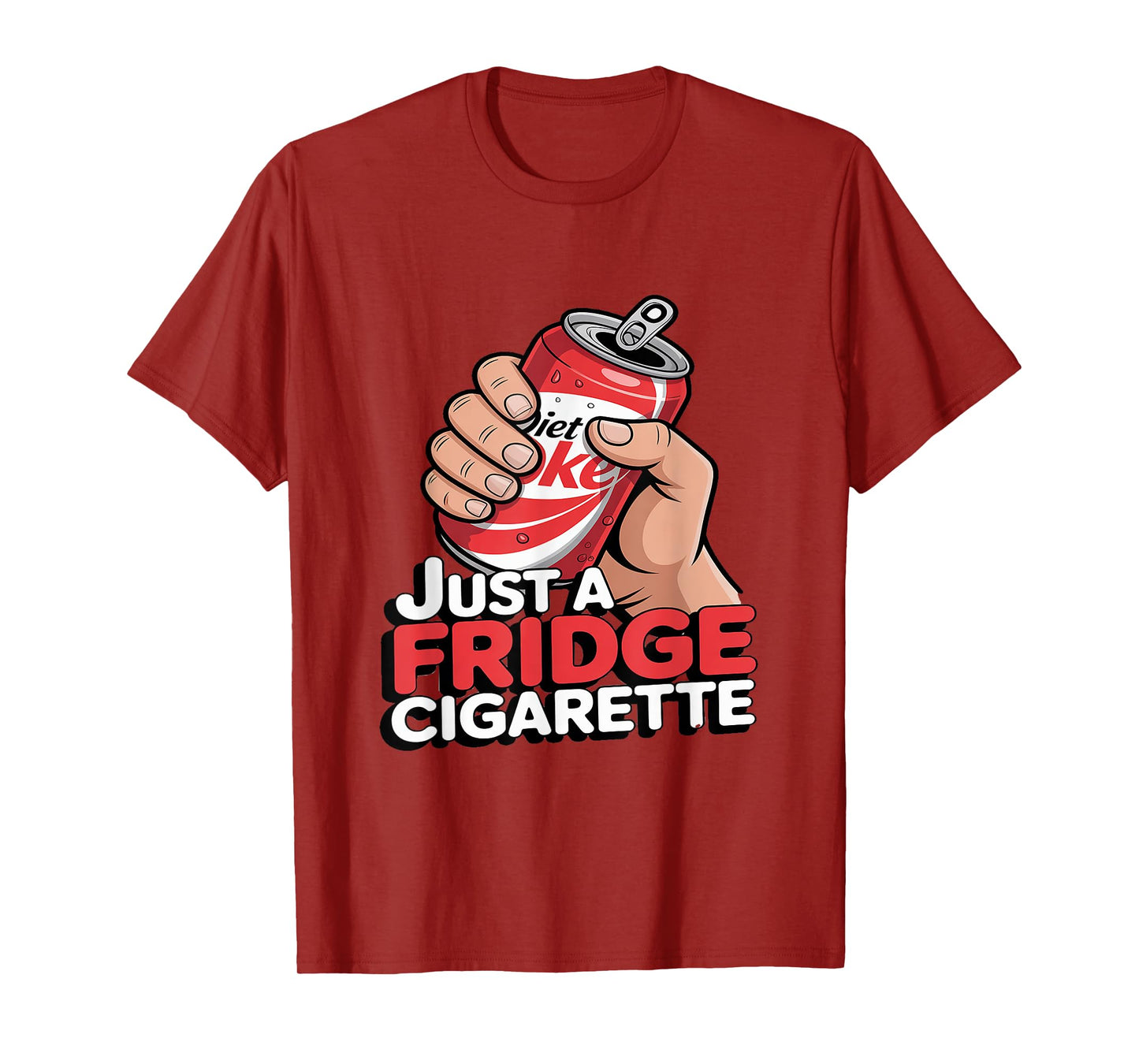Just a Fridge Cigarette Retro Style T-Shirt