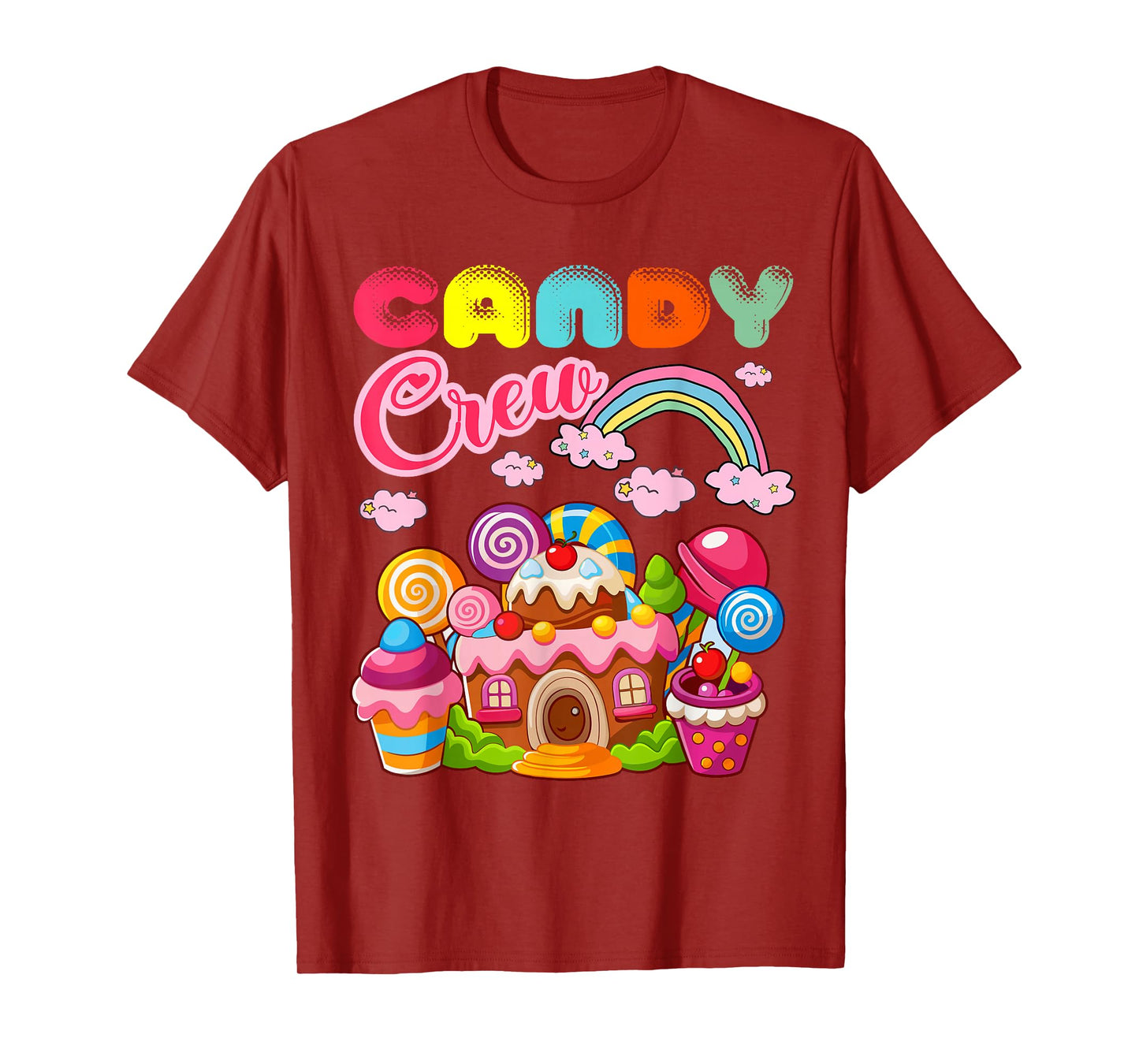 Candy Land Candy Crew Decorations Sweetie Candy Squad T-Shirt