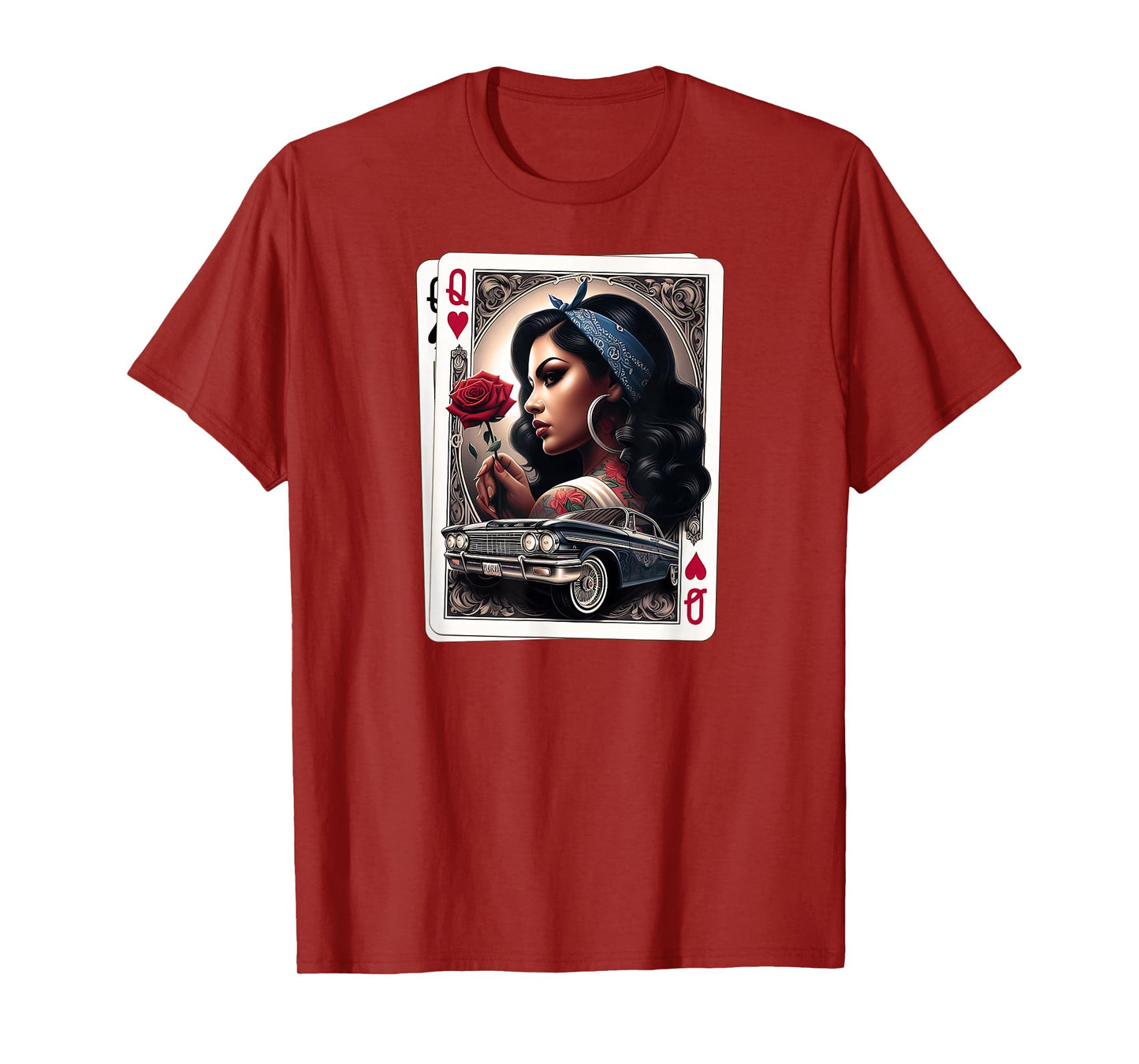 Lowrider Chicana Chicano Shirt Retro Low Rider Chicano Art T-Shirt