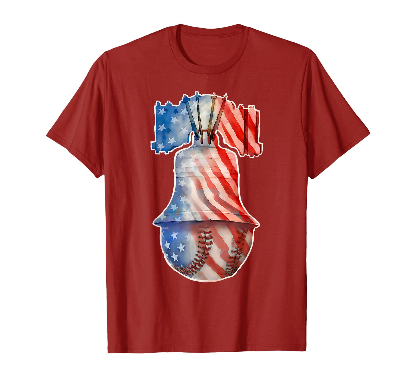 Retro in October We Wear Red Baseball Apparel T-Shirt