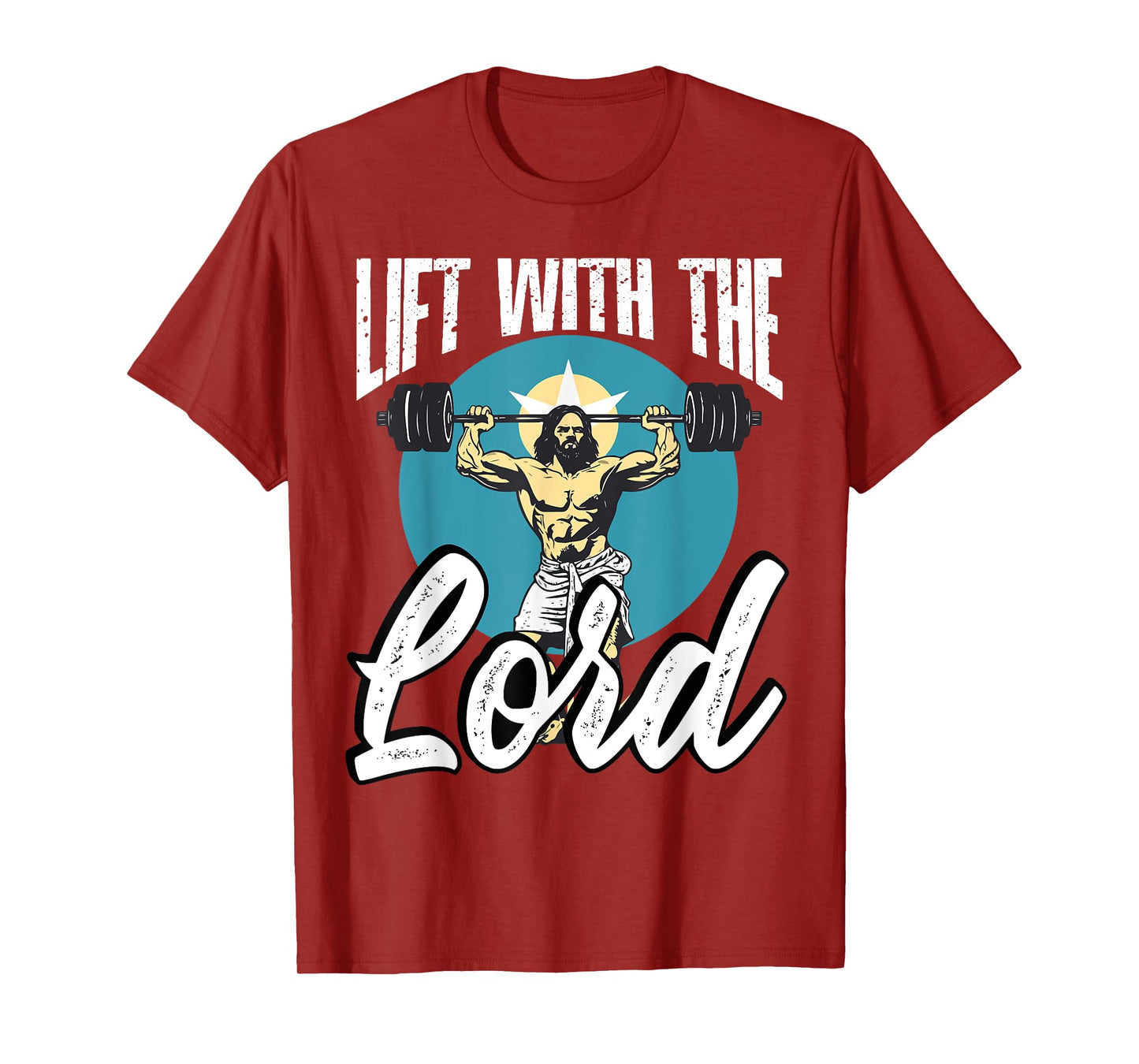 Gym Instructor Christian Beliefs Bodybuilding Jesus Christ T-Shirt
