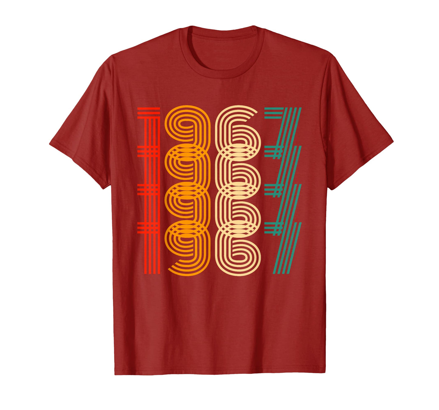 Vintage 1967 Birthday Year 1967 Classic Men Women Vintage T-Shirt
