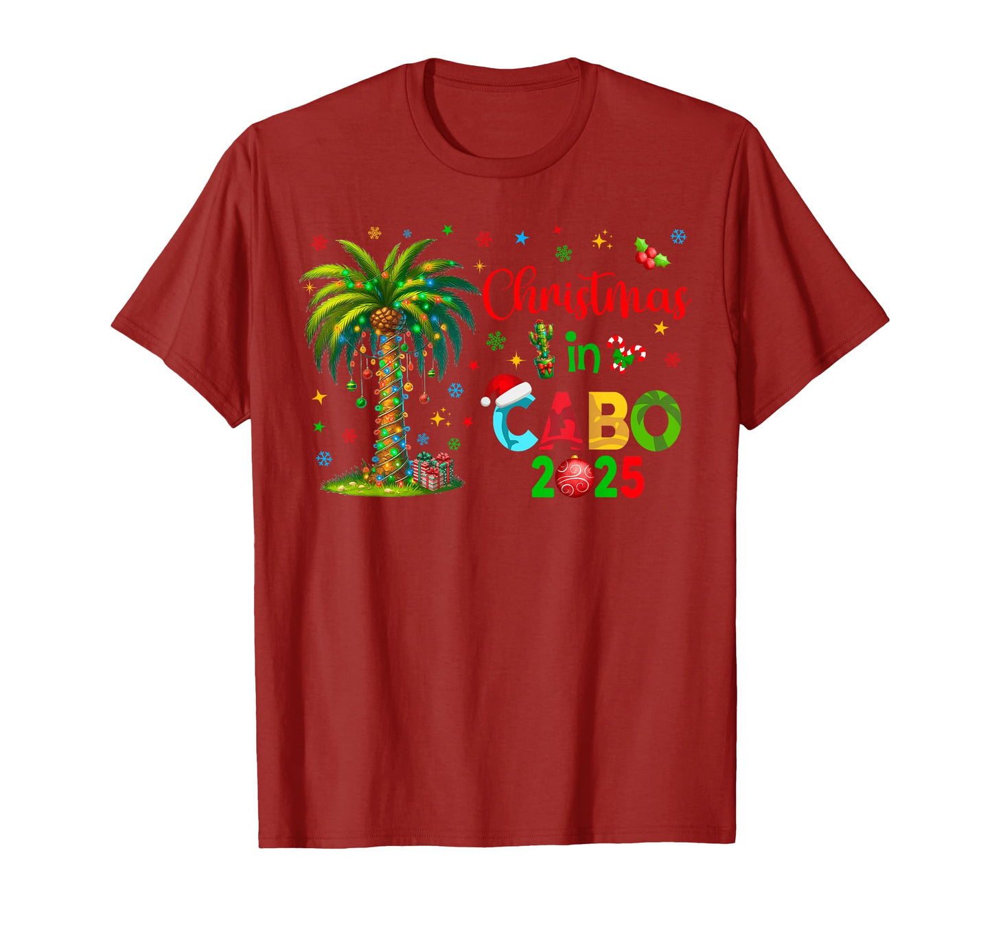 Mexico Cancun Cabo Christmas Trip Outfit T-Shirt
