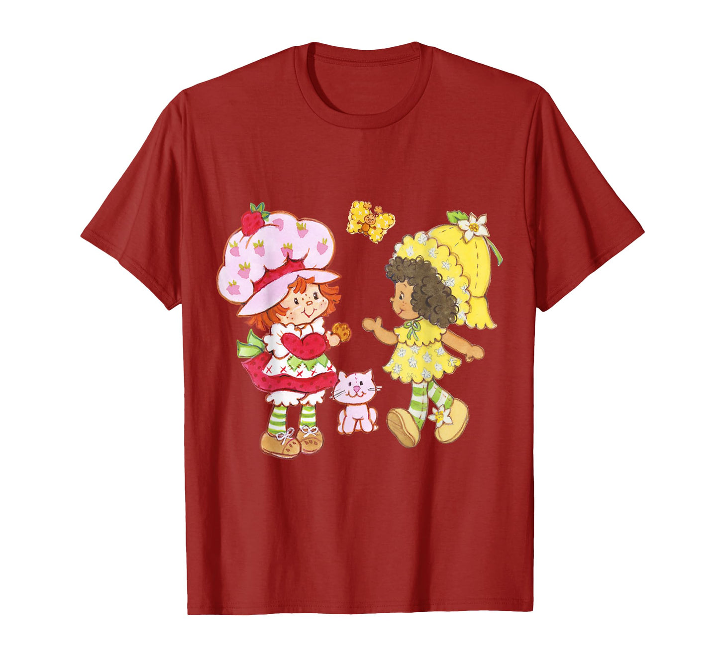 Strawberry Shortcake & Orange Blossom Cookie Vintage T-Shirt