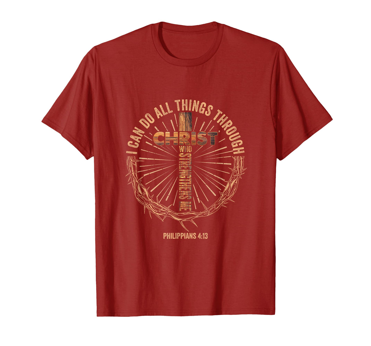 I Can Do All Things Through Christ Jesus Men Christian T-Shirt