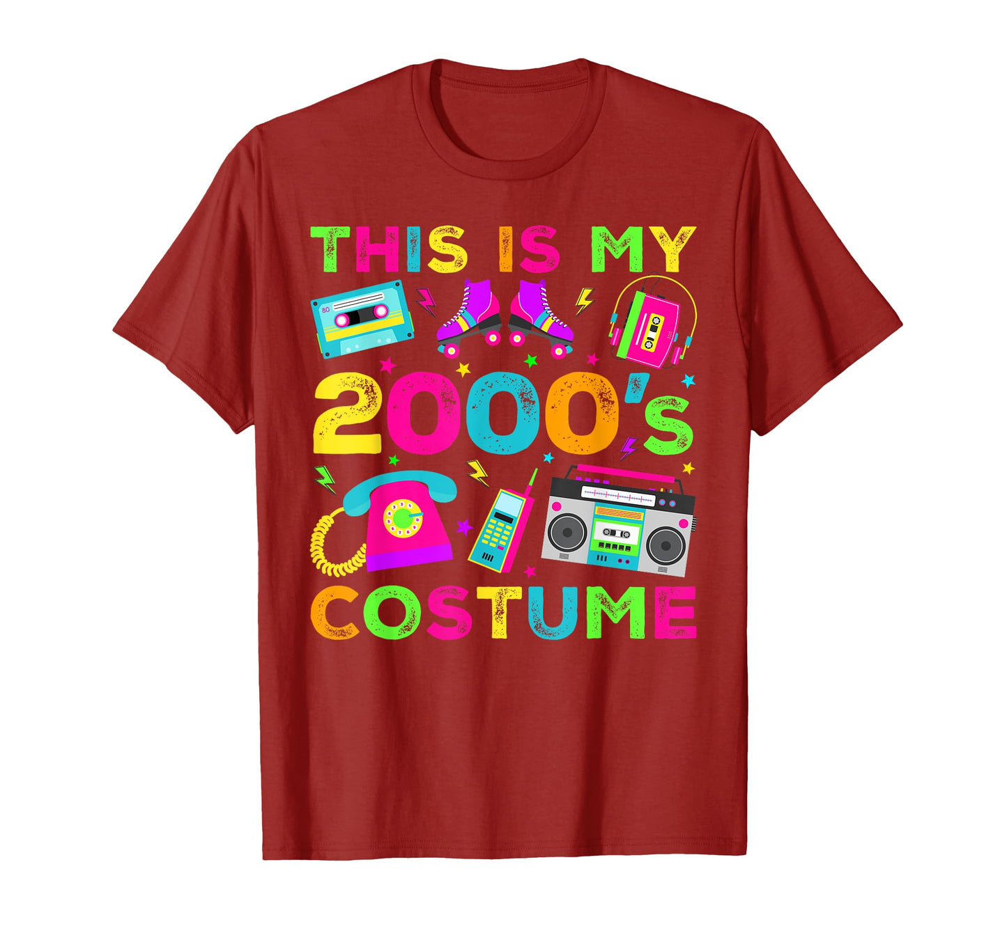 This Is My 2000s Costume 2000's style 2000s Retro Party T-Shirt