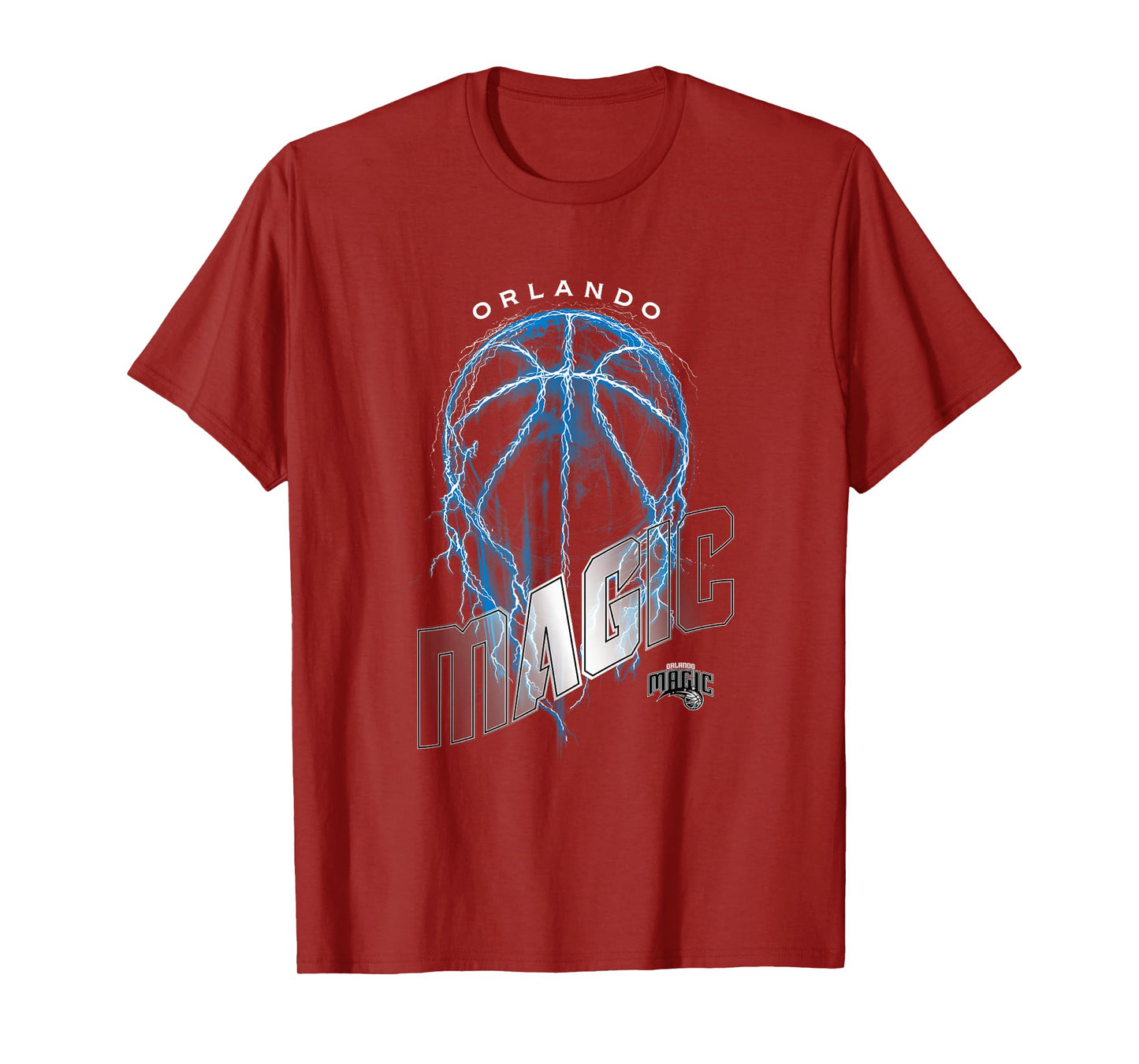NBA Orlando Magic Lightning Bolt Basketball Logo T-Shirt