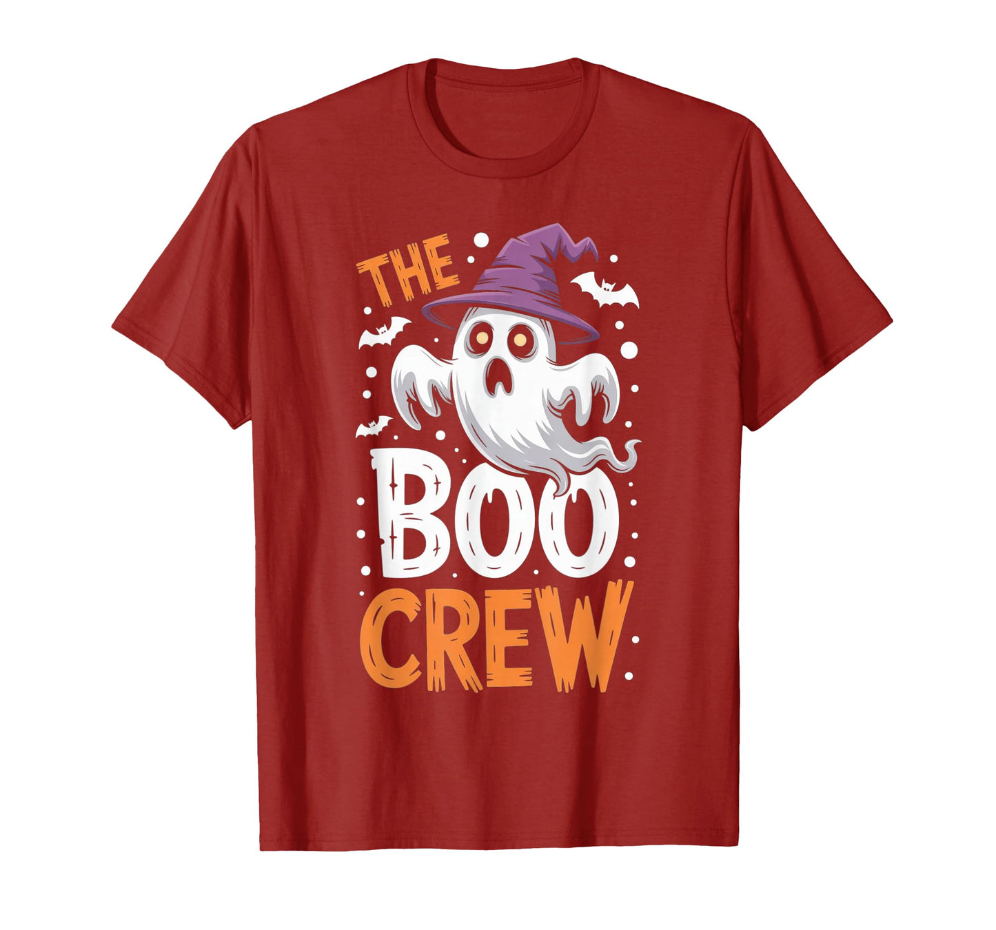 Halloween Ghost The Boo Crew Costume Matching Women Gifts T-Shirt