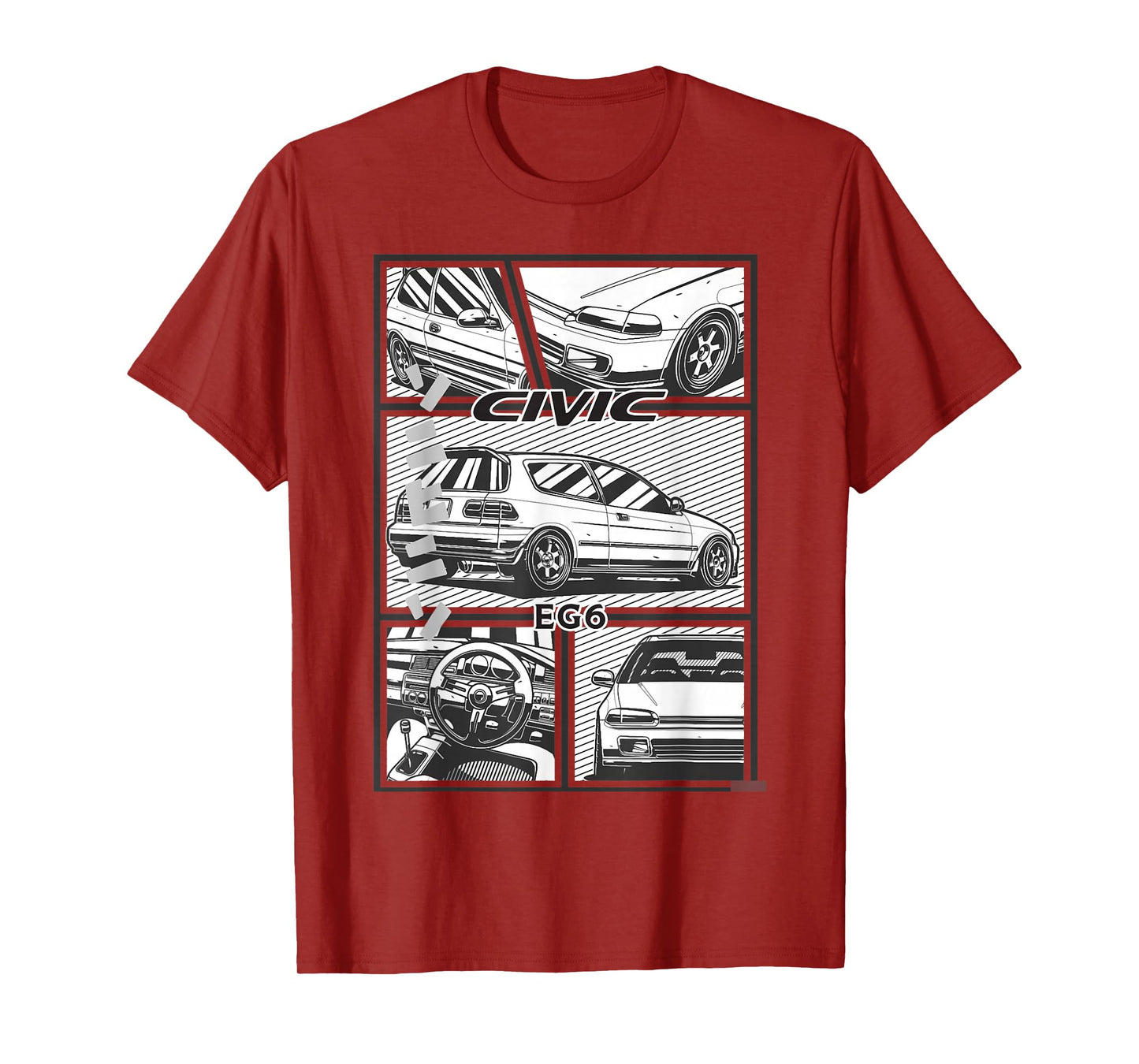 Civic eg 6 Japanese car T-Shirt