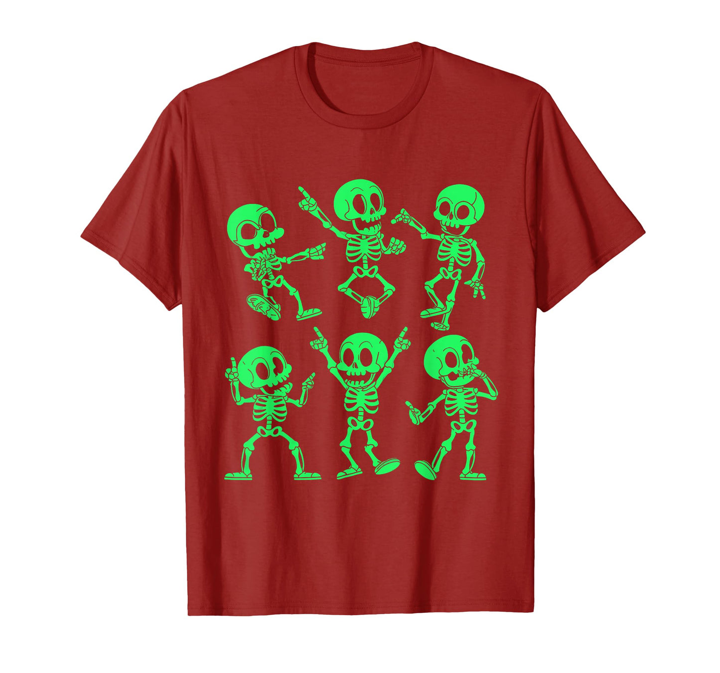 Dancing Skeletons Dance Challenge Girl Boys Kids Halloween T-Shirt