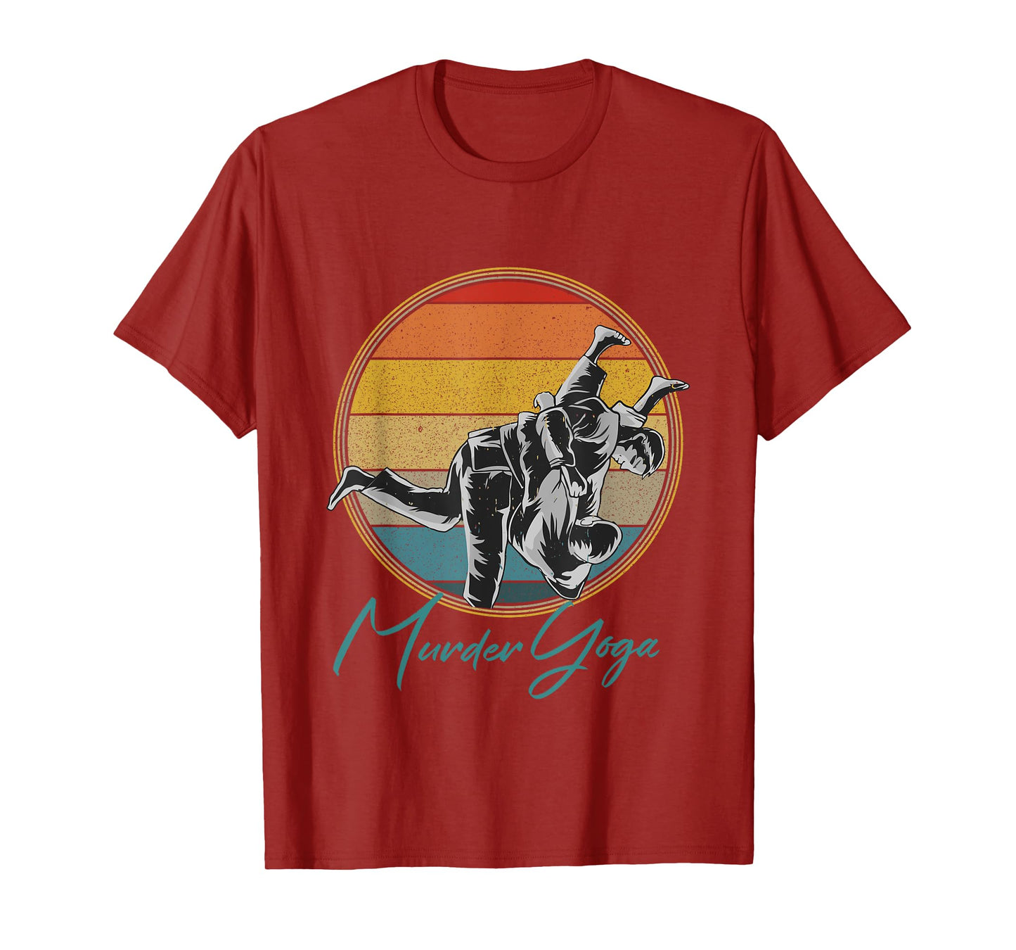 Brazilian Jiu-Jitsu Funny Murder Yoga Gift T-Shirt
