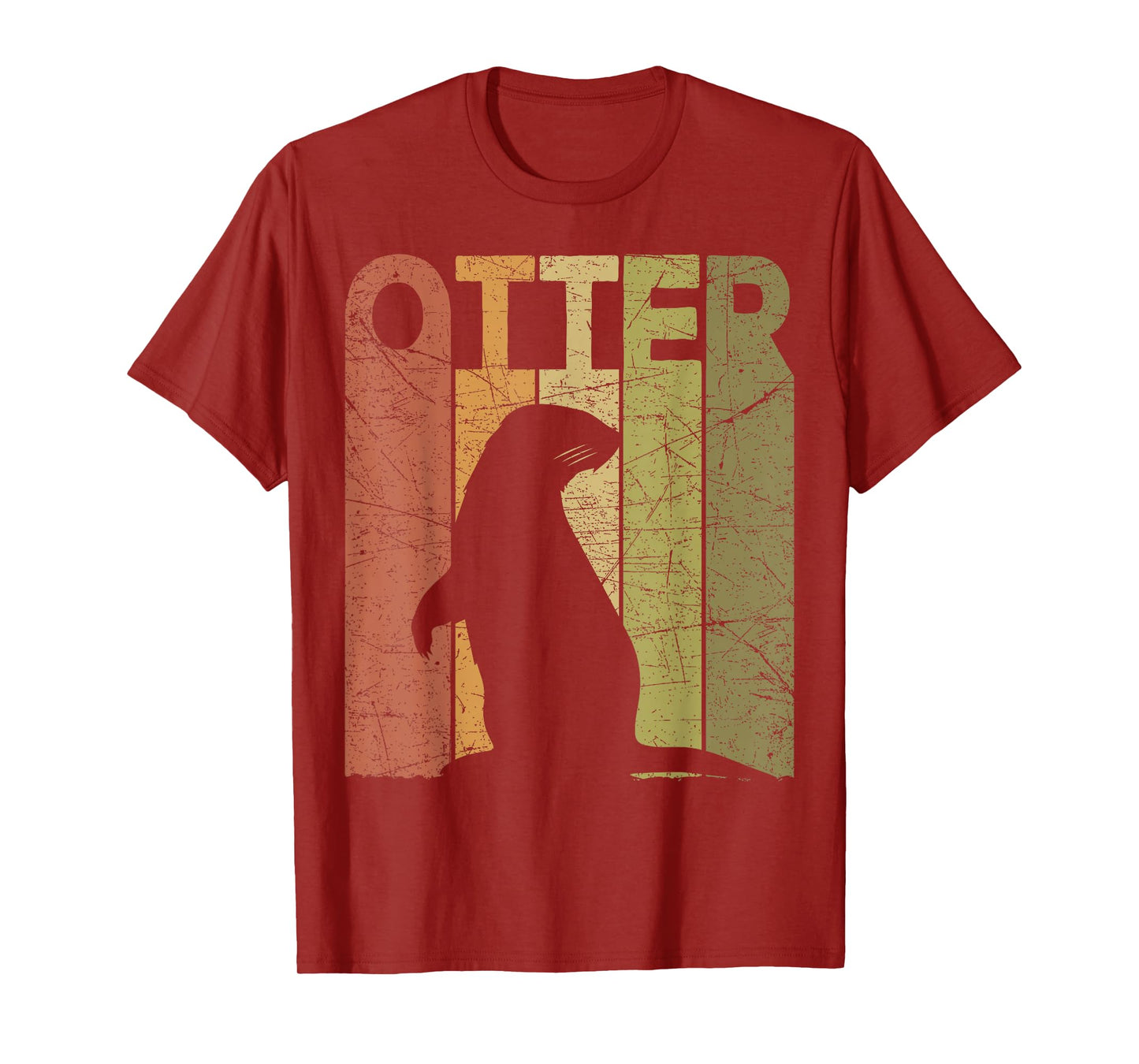 Otter Vintage Otter Lover Retro Sea Otter T-Shirt