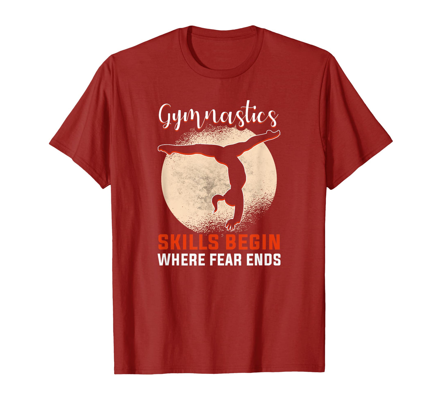 Sports gymnastics and gymnastics team acrobatics trainer gymnastics T-Shirt