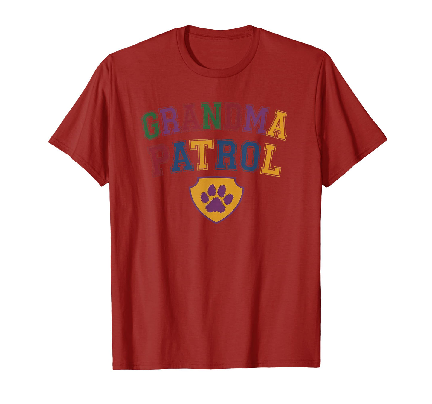 Grandma Patrol Cute Tees For Your Grandmother From Grandkids T-Shirt