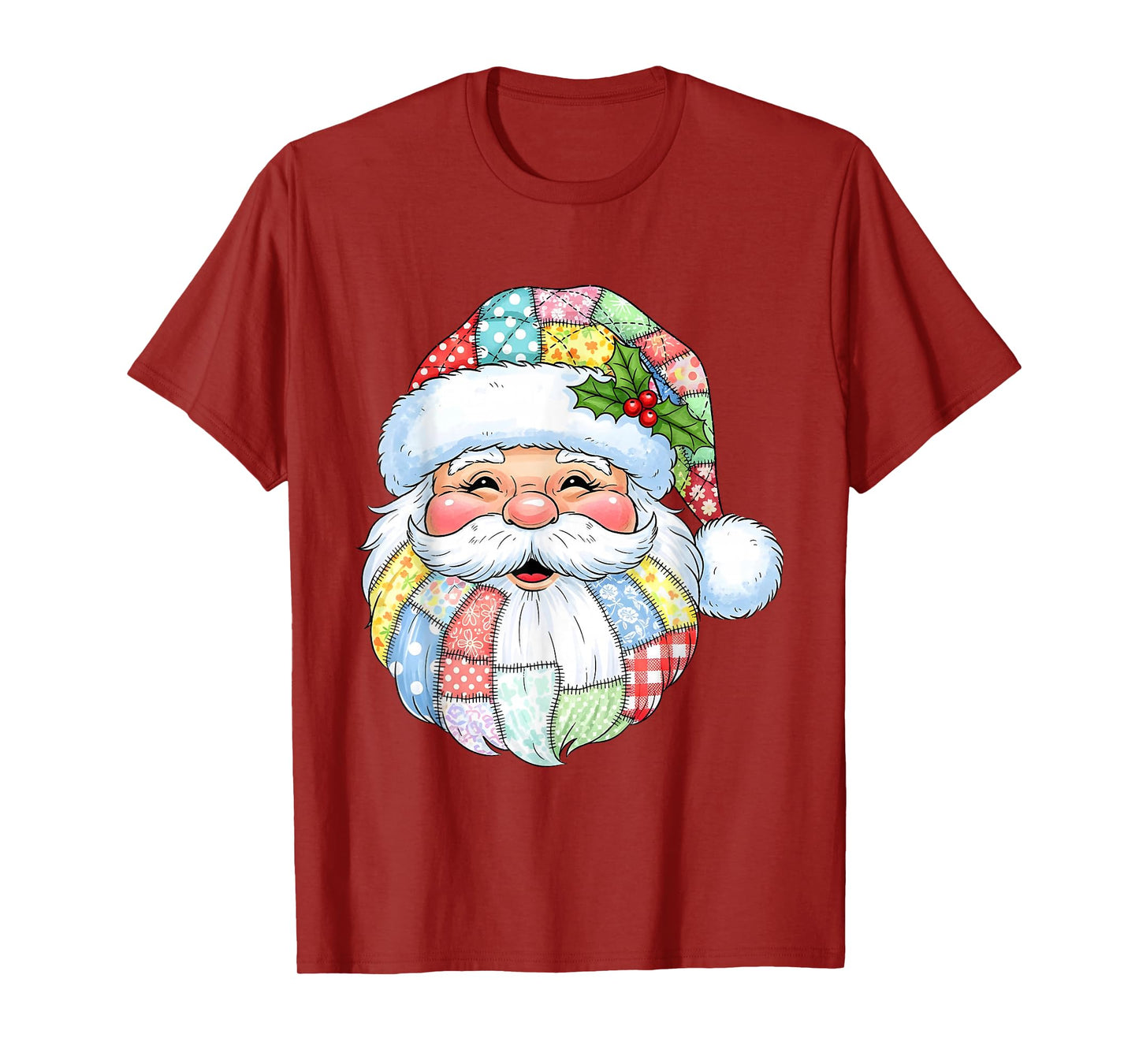 Vintage Retro Santa Claus Christmas Holiday Funny Merry Xmas T-Shirt