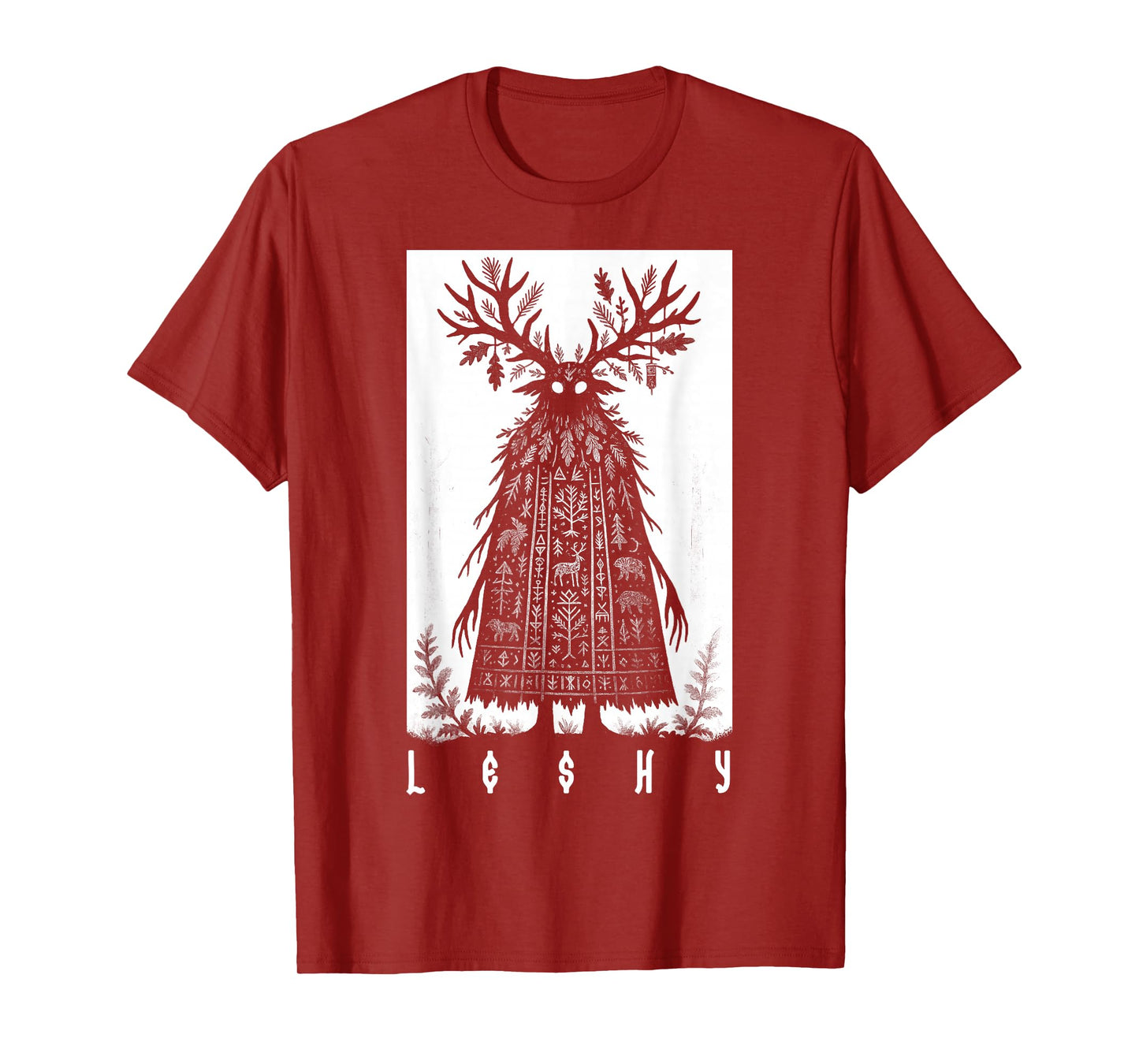 Leshy Slavic Forest Spirit Folklore Pagan Nature Graphic T-Shirt