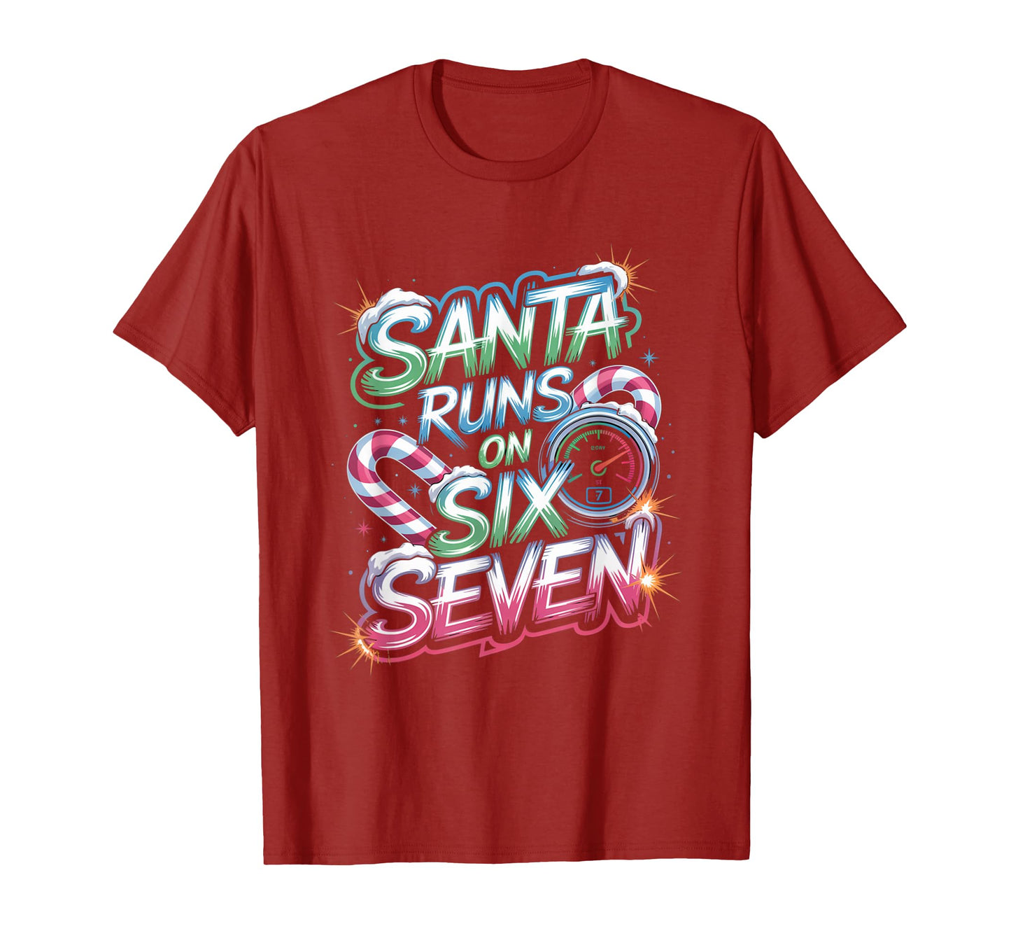 Funny Gen Alpha Gen Z Slang Funny Christmas Sweater T-Shirt