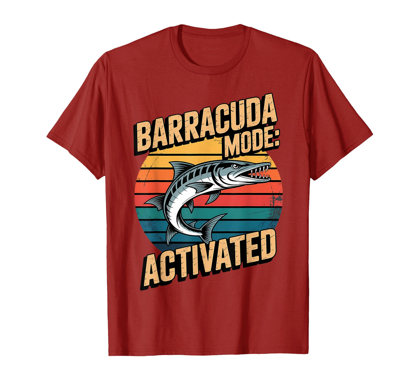 Barracuda Shirt - Retro Barracuda Mode: Activated Vintage T-Shirt