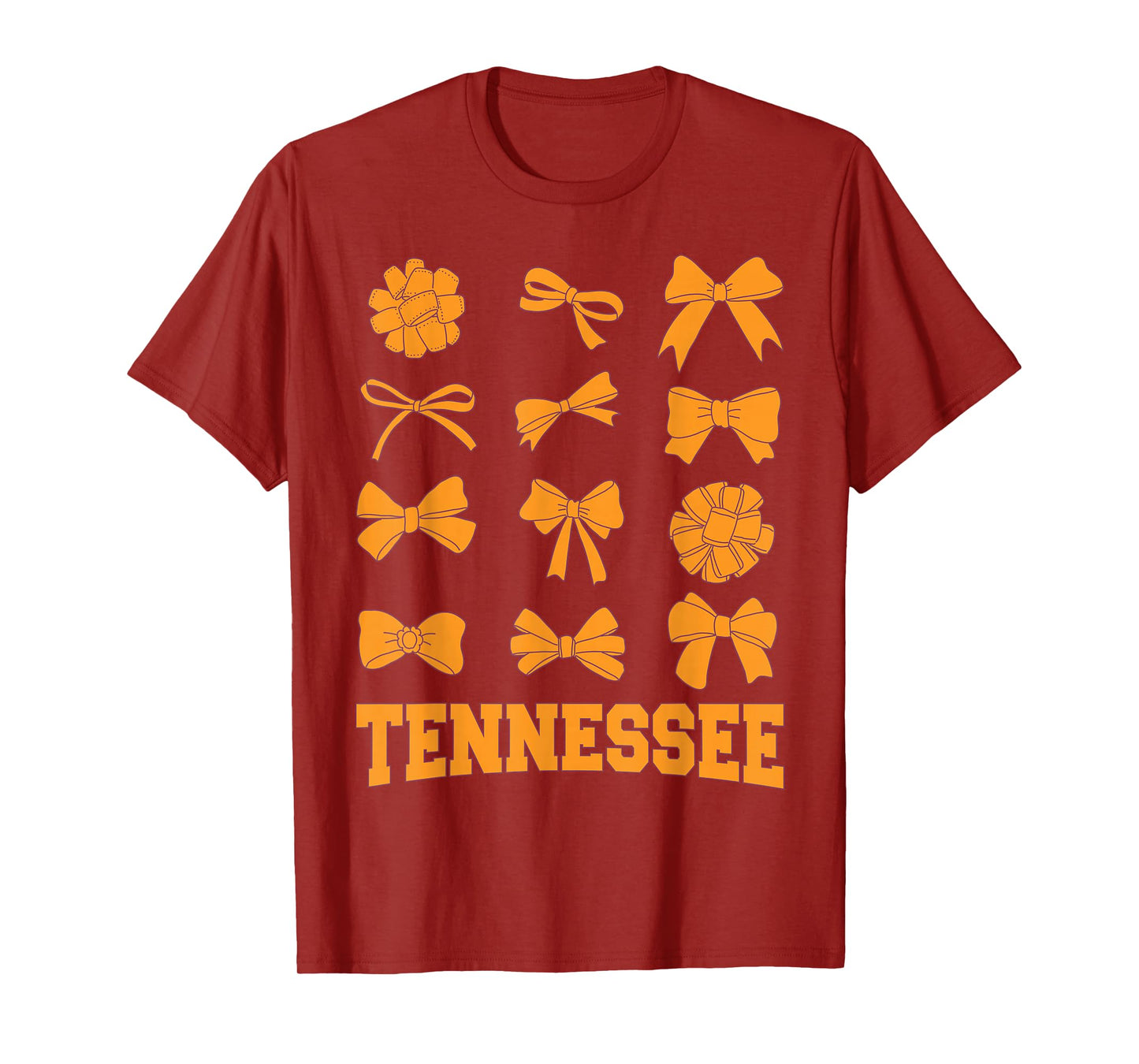 Tennessee Coquette Bow State Pride Women Girls Kid Toddler T-Shirt