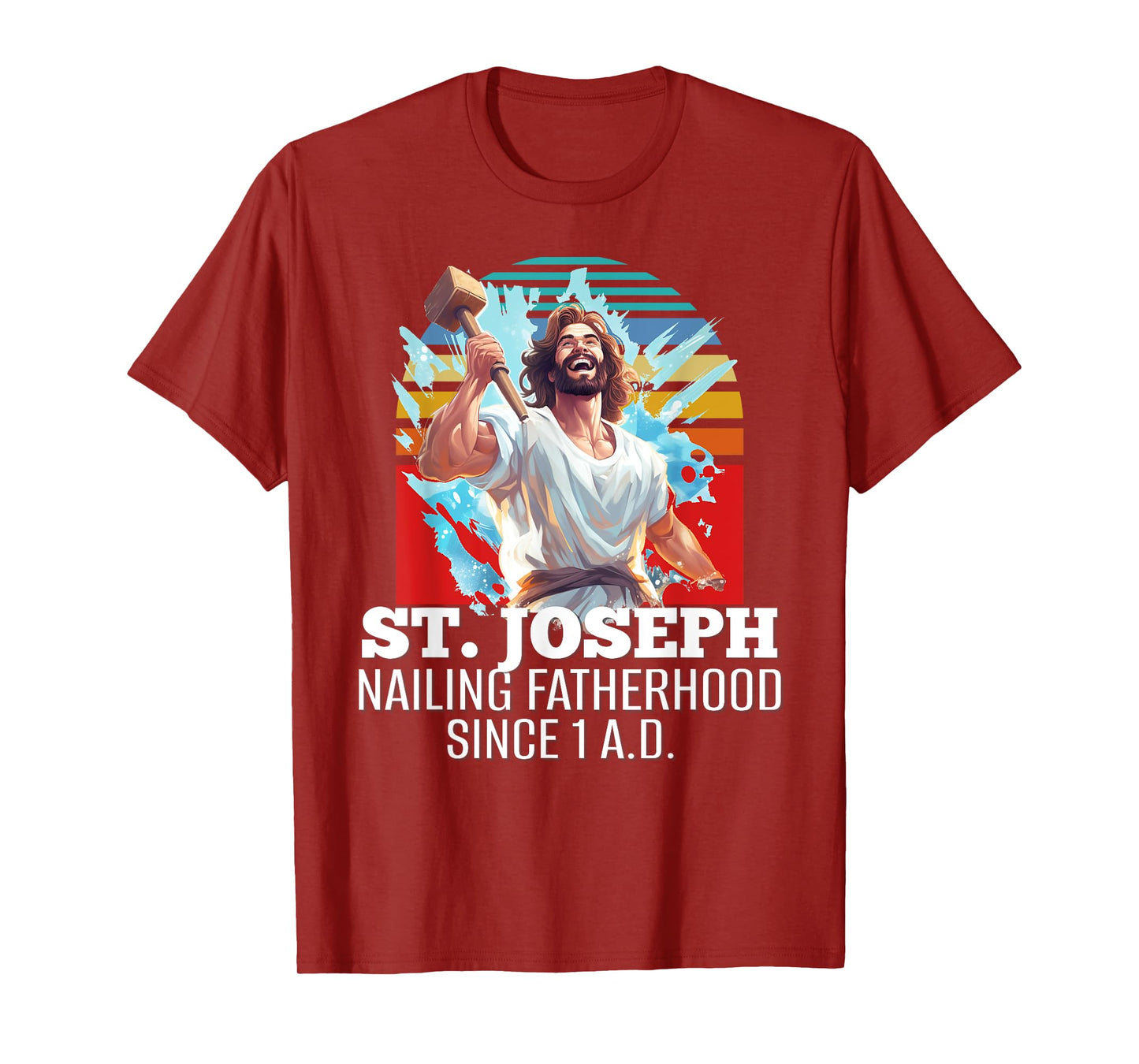 Funny Saint Joseph Catholic Father And Worker T-Shirt