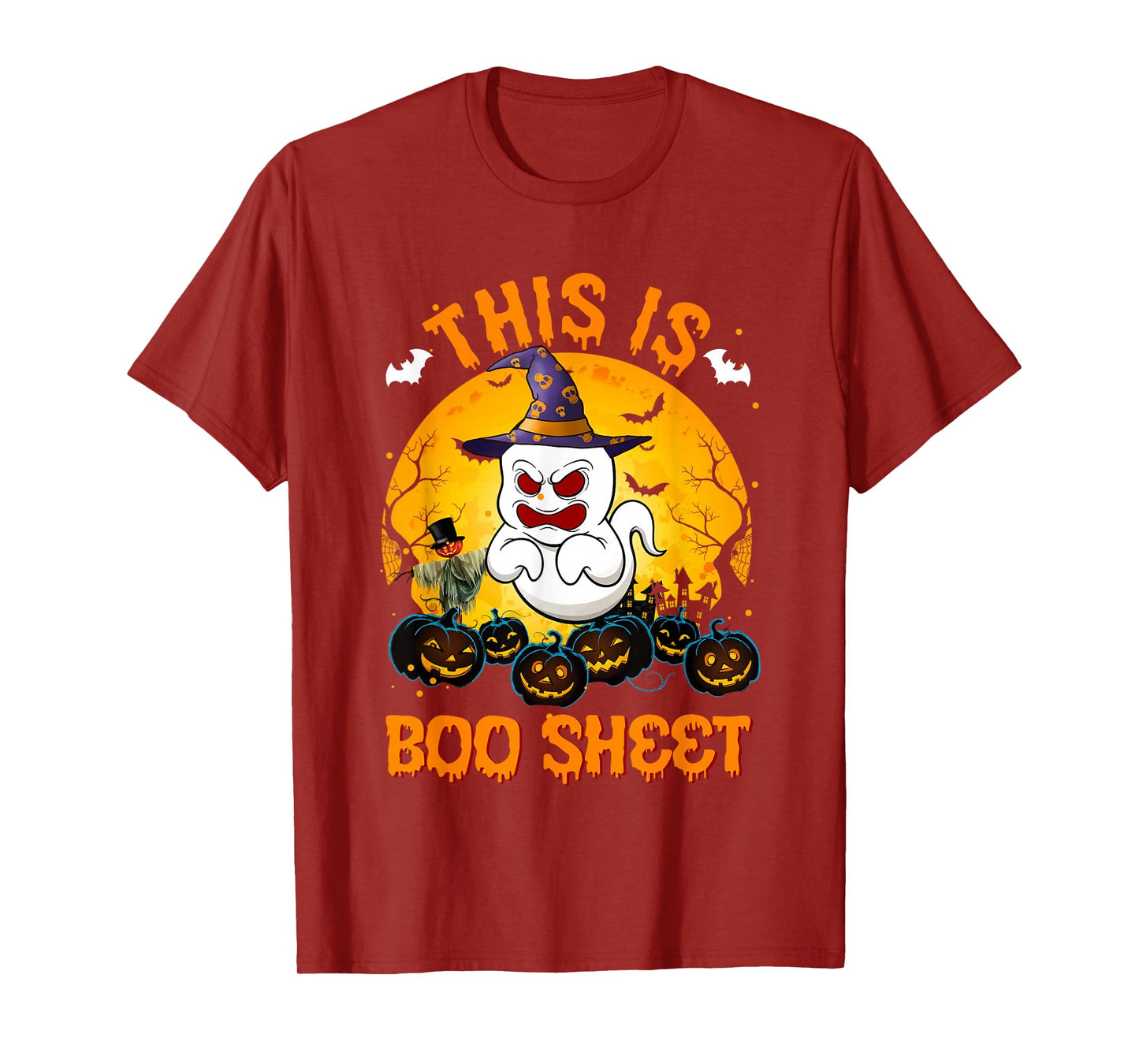 This is Some Boo Sheet Ghost Funny Halloween Men Women T-Shirt