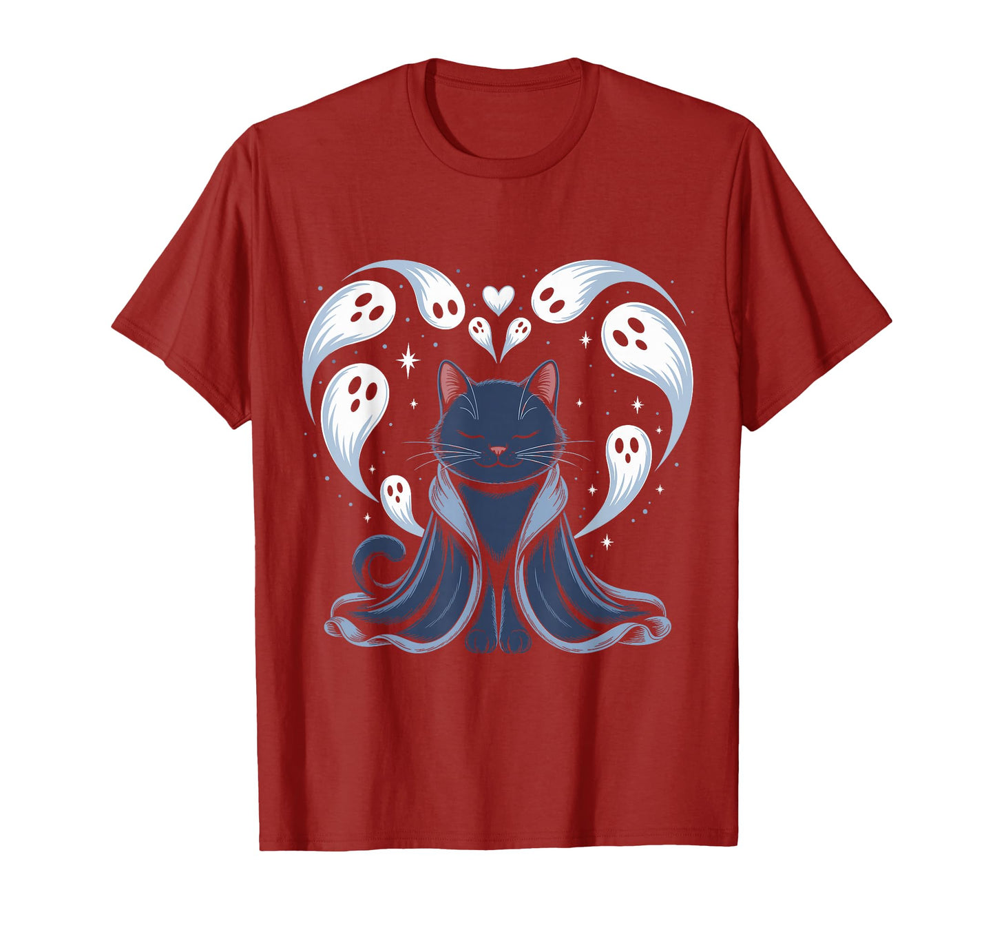 Cat Meme Wizard Spooky Fantasy Kitty T-Shirt