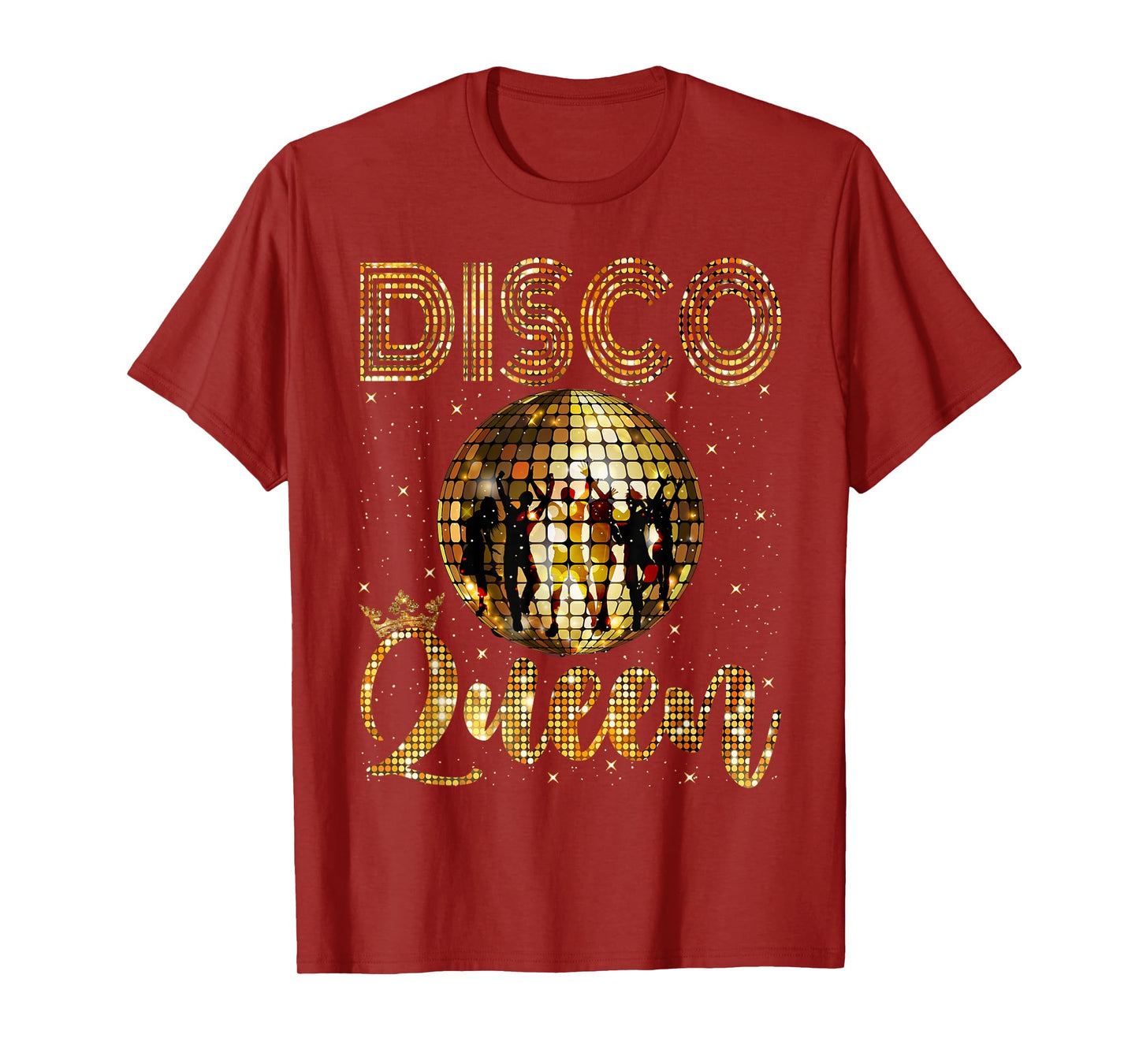 Disco Queen - 70's Disco Themed Vintage Seventies Costume T-Shirt