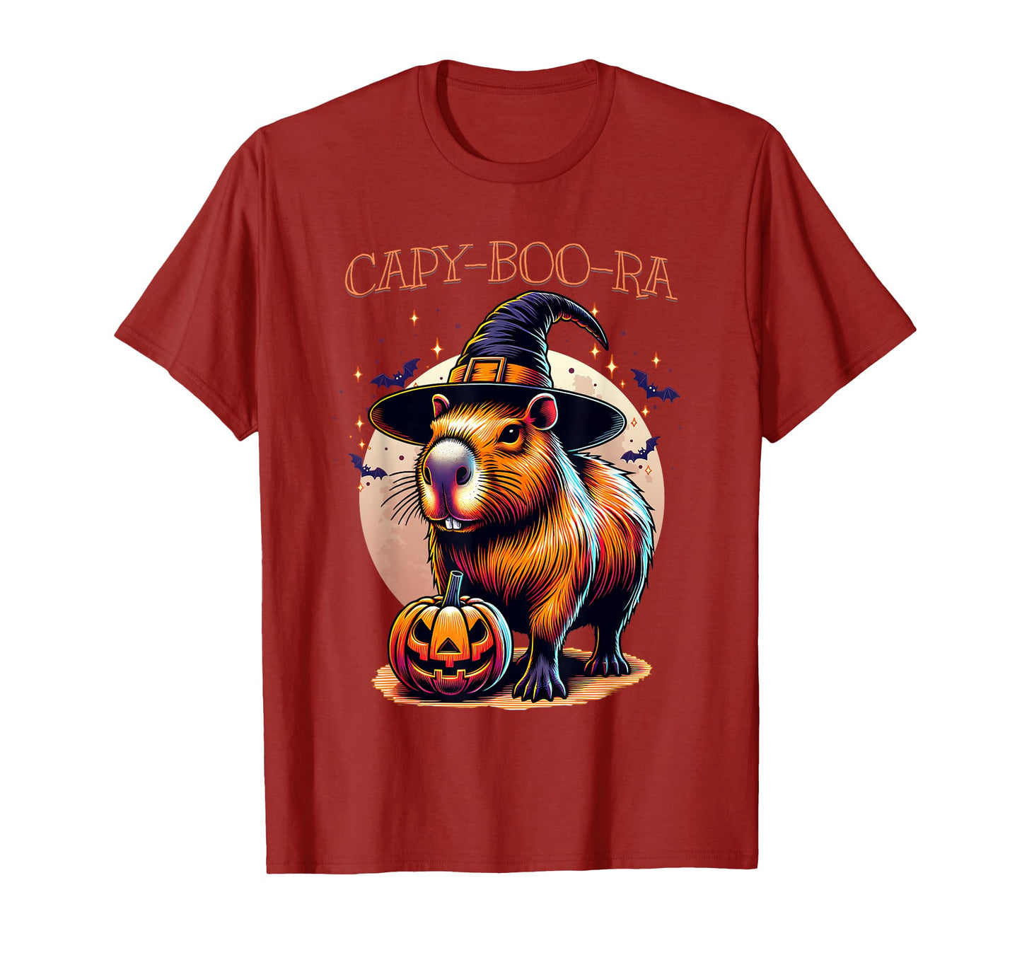 Halloween Capybara Witch Capy-Boo-Ra T-Shirt
