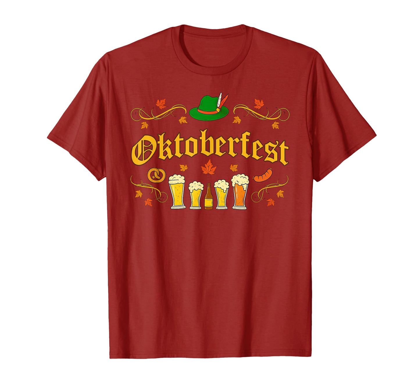 Vintage Oktoberfest Fall Men Women German Festival Prost T-Shirt
